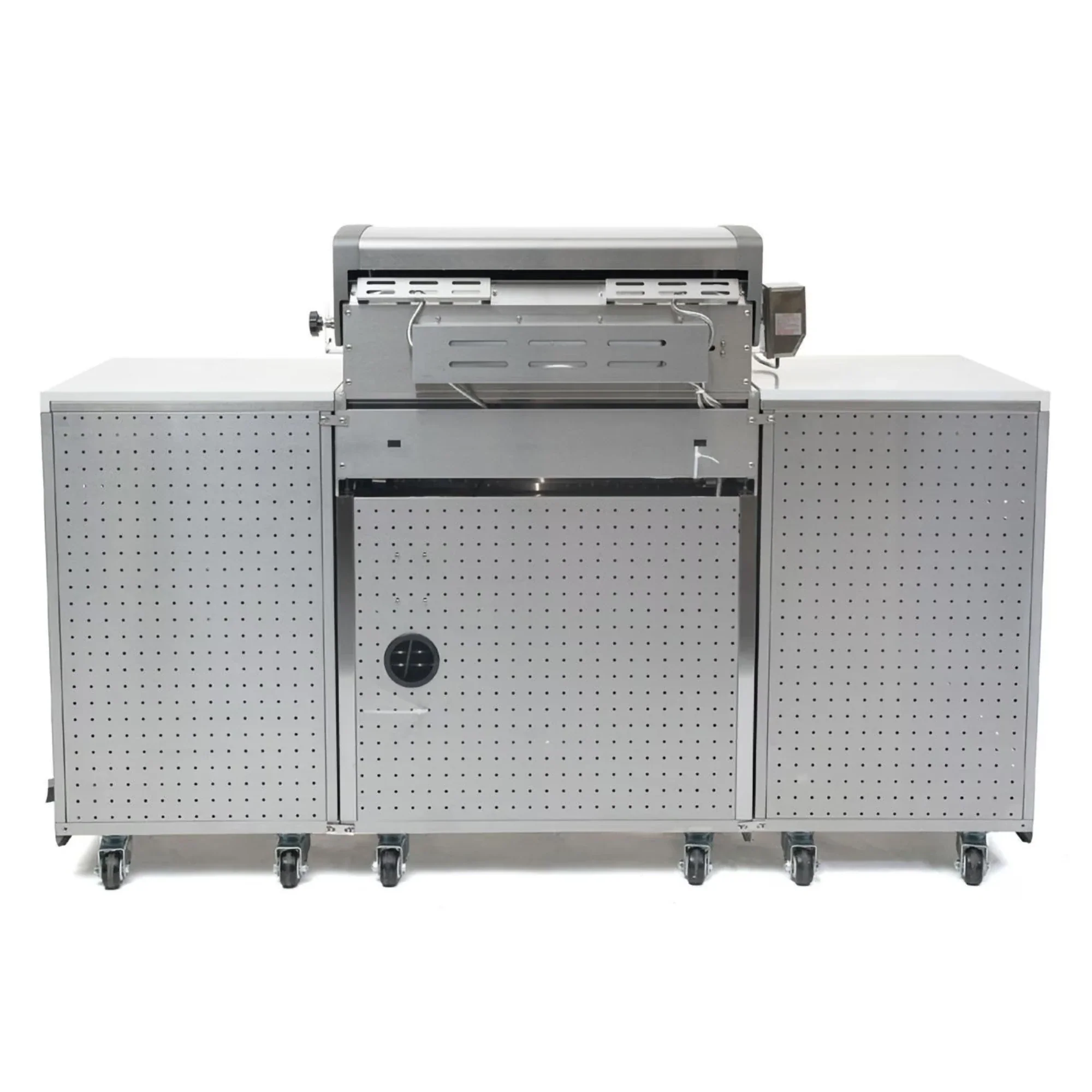 Mont Alpi MA-957RS 6 Ft Propane Outdoor Kitchen Island in Stainless Steel - Image 5