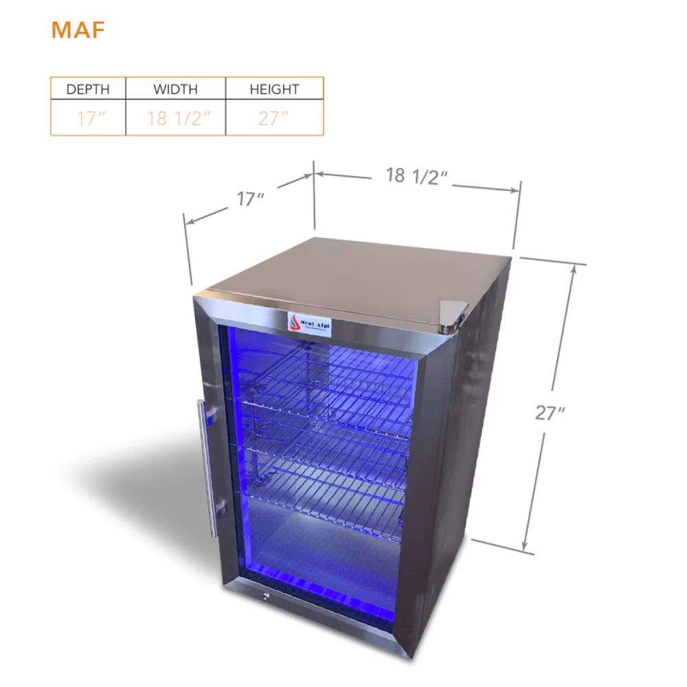 Mont Alpi MAF 2.6 Cu. Ft. Outdoor Rated Refrigerator - Image 8