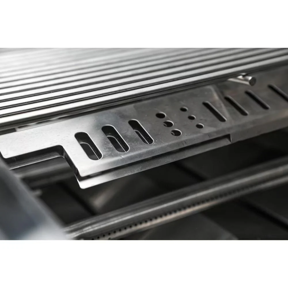 Mont Alpi MAi400-D45FC Propane 4-Burner Deluxe Island with 45-Degree Corners & Fridge Cabinet - Image 7