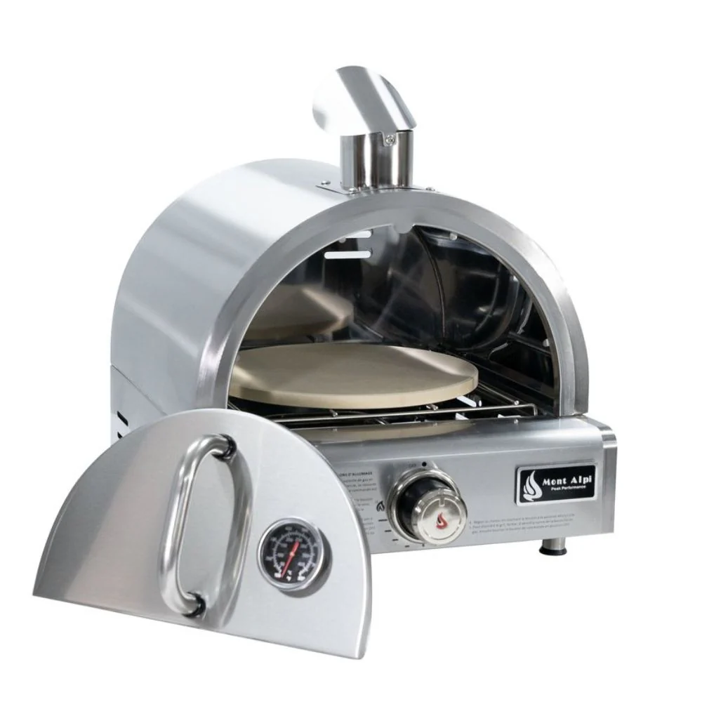 Mont Alpi MAPZ-SS Portable Propane Gas Outdoor Pizza Oven - Image 3