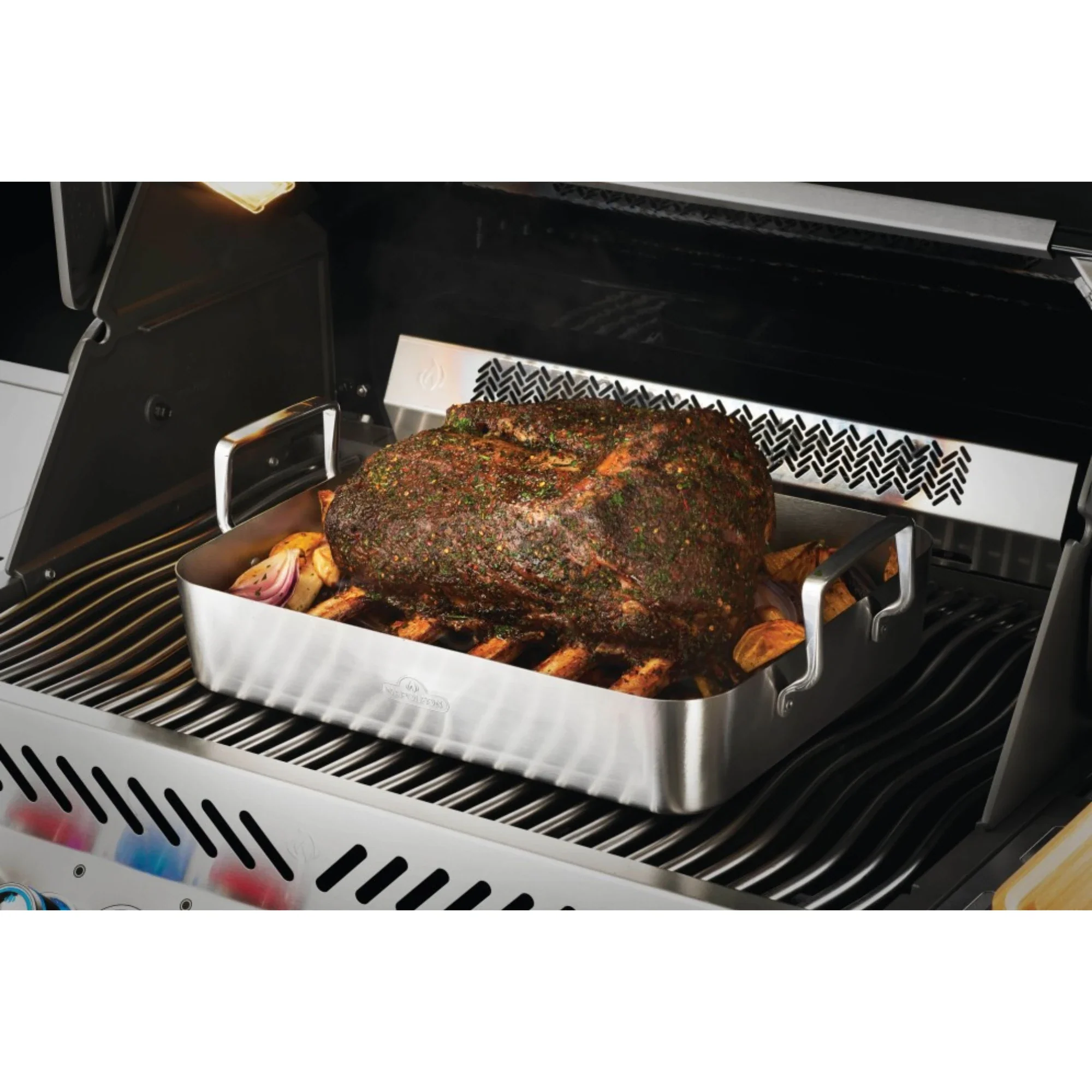 Napoleon 56033 Premium Stainless Steel Roasting Pan - Image 3