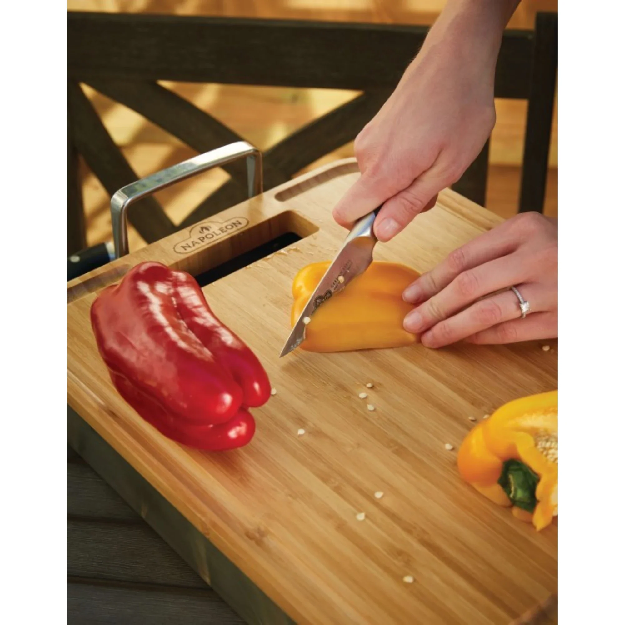 Napoleon 56033 Premium Stainless Steel Roasting Pan - Image 5
