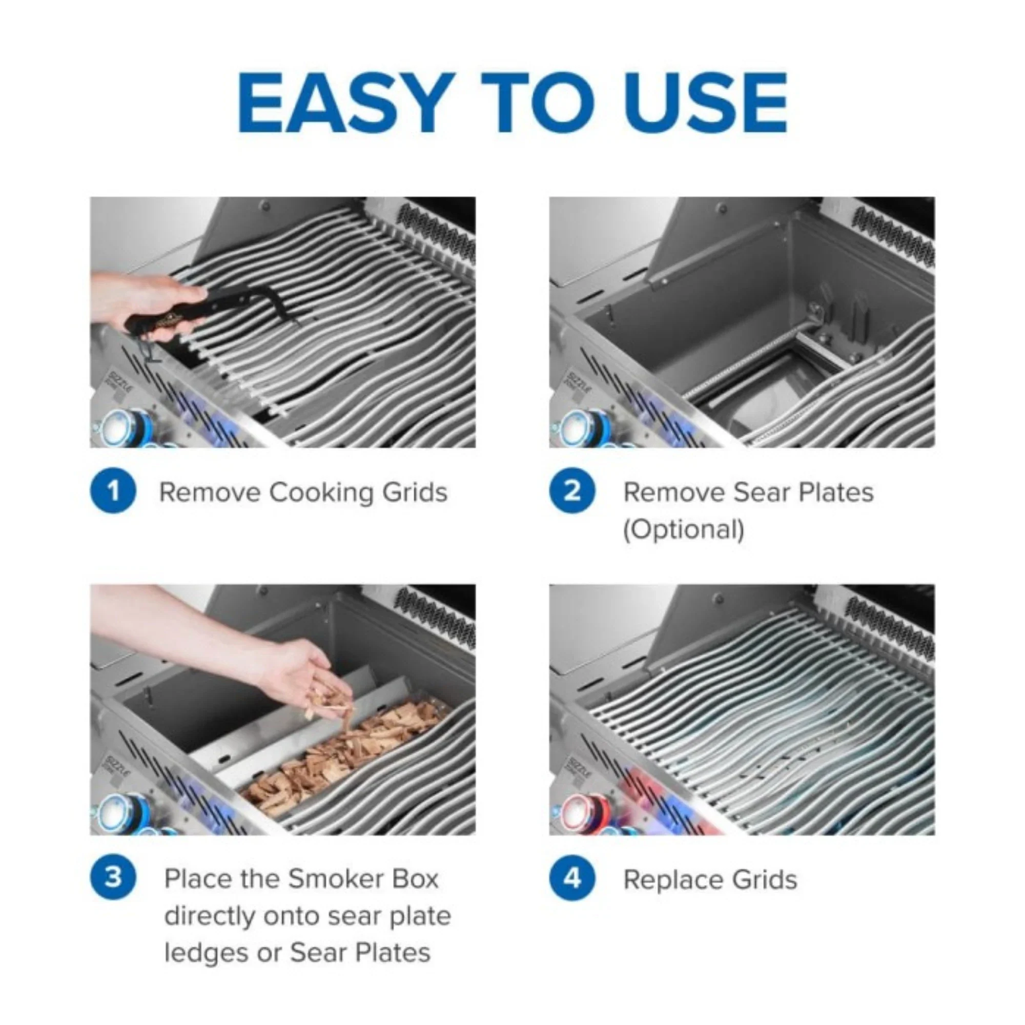 Napoleon 67013 Stainless Steel Smoker Box - Image 4