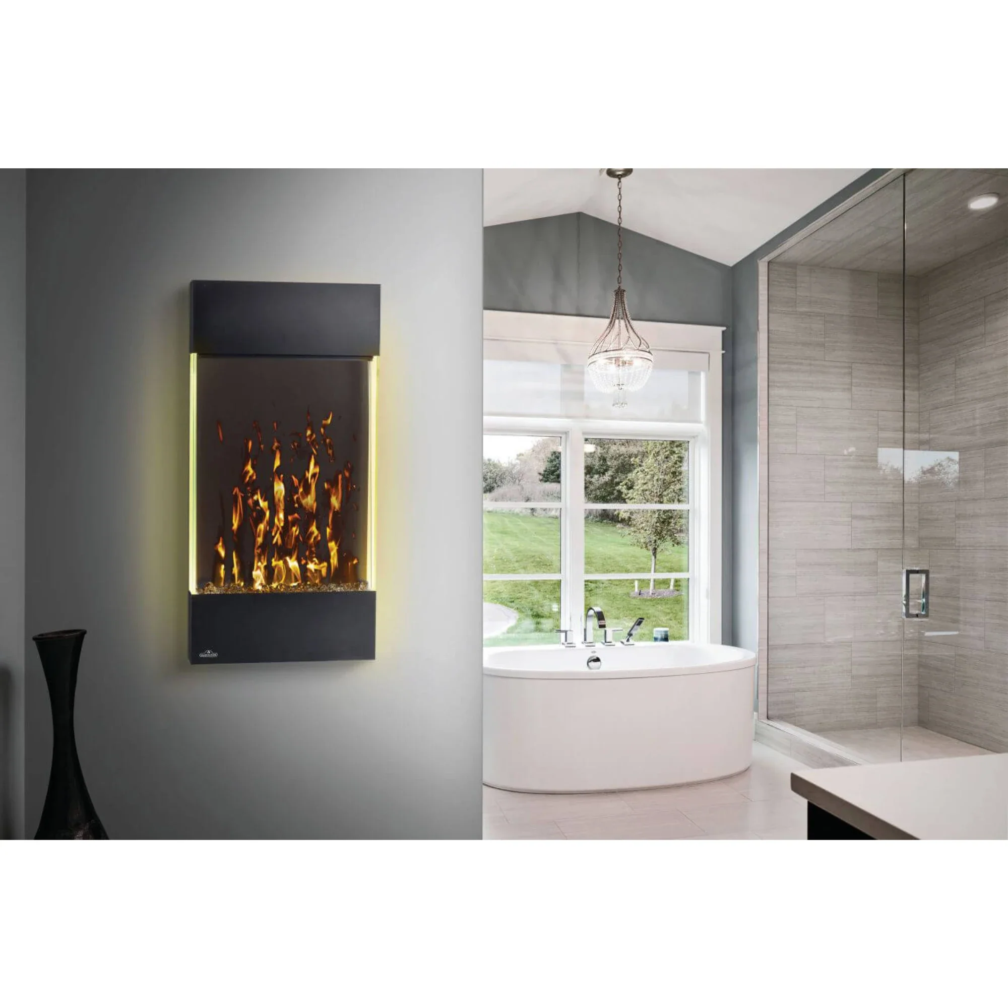 Napoleon Allure™ Vertical Prestige® 32 Wall Hanging Electric Fireplace - Image 3