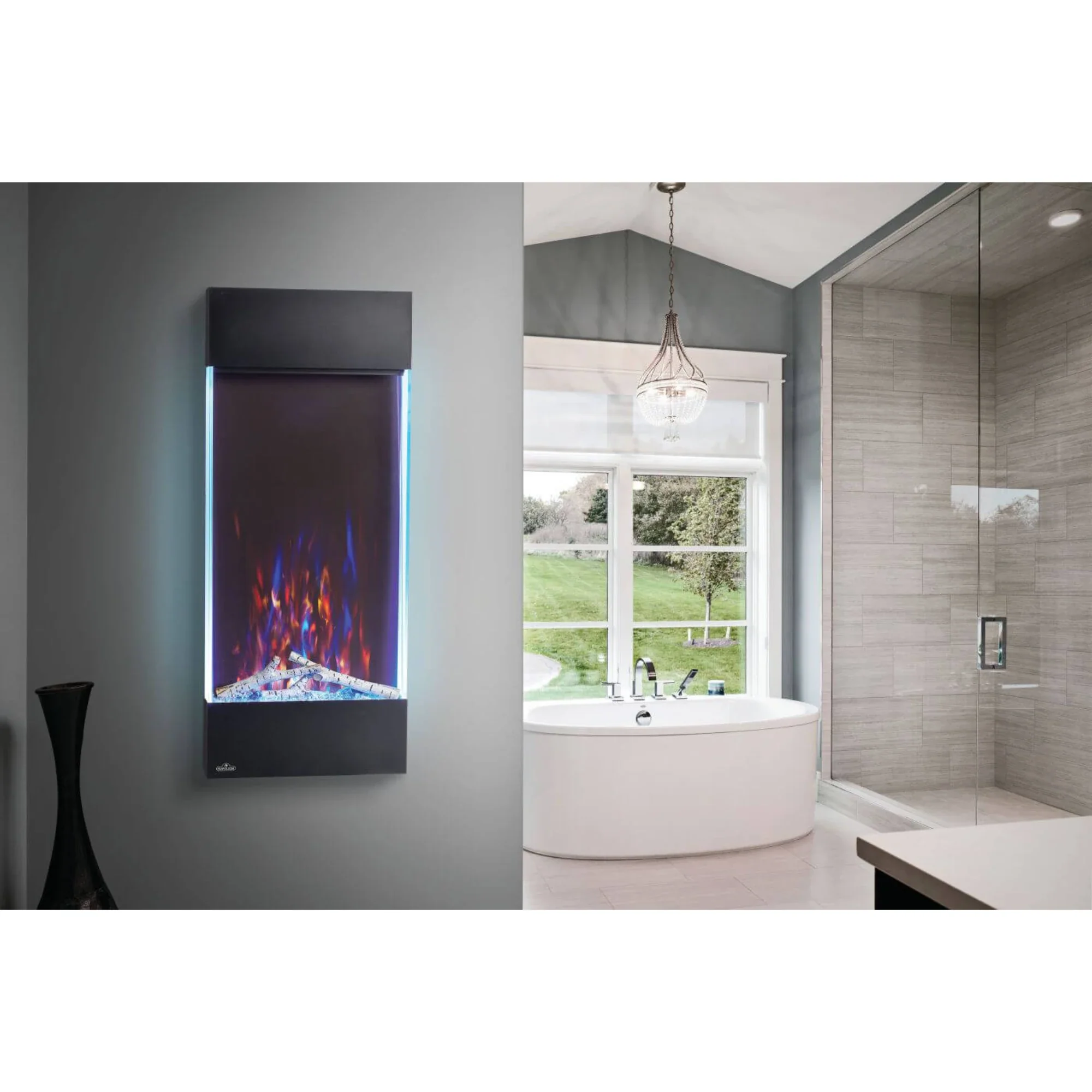 Napoleon Allure™ Vertical Prestige® 38 Wall Hanging Electric Fireplace - Image 3