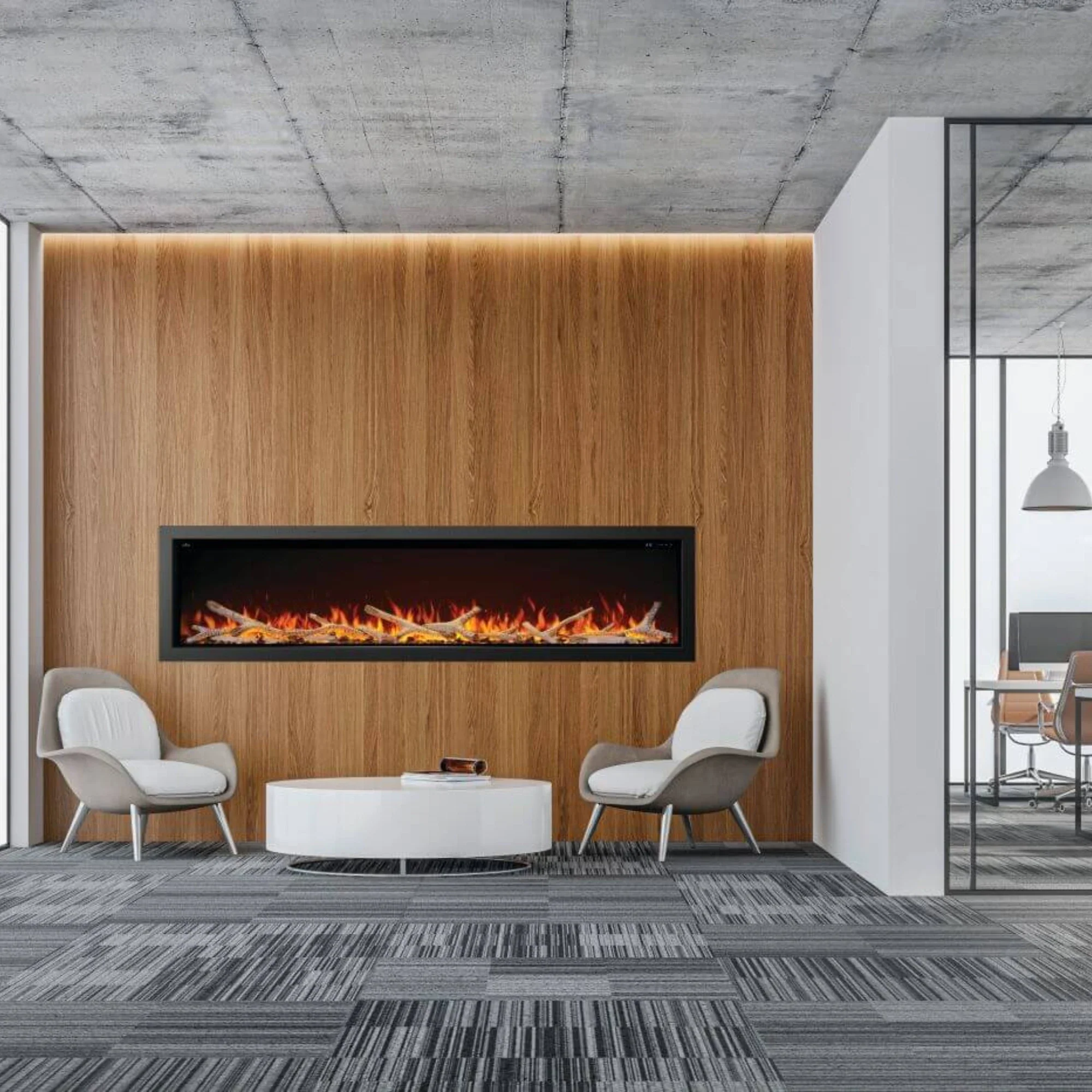 Napoleon Astound 96 Built-In Electric Fireplace - Image 10