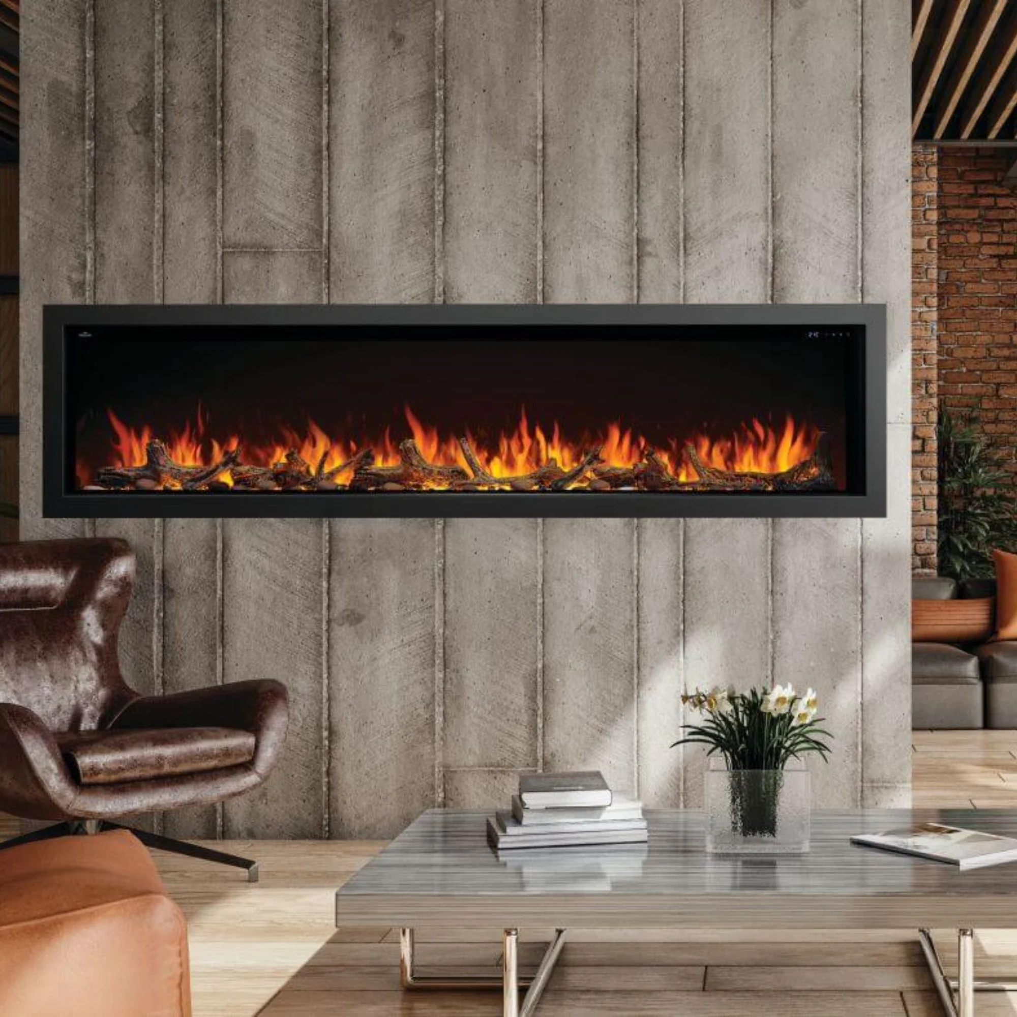 Napoleon Astound 96 Built-In Electric Fireplace - Image 9