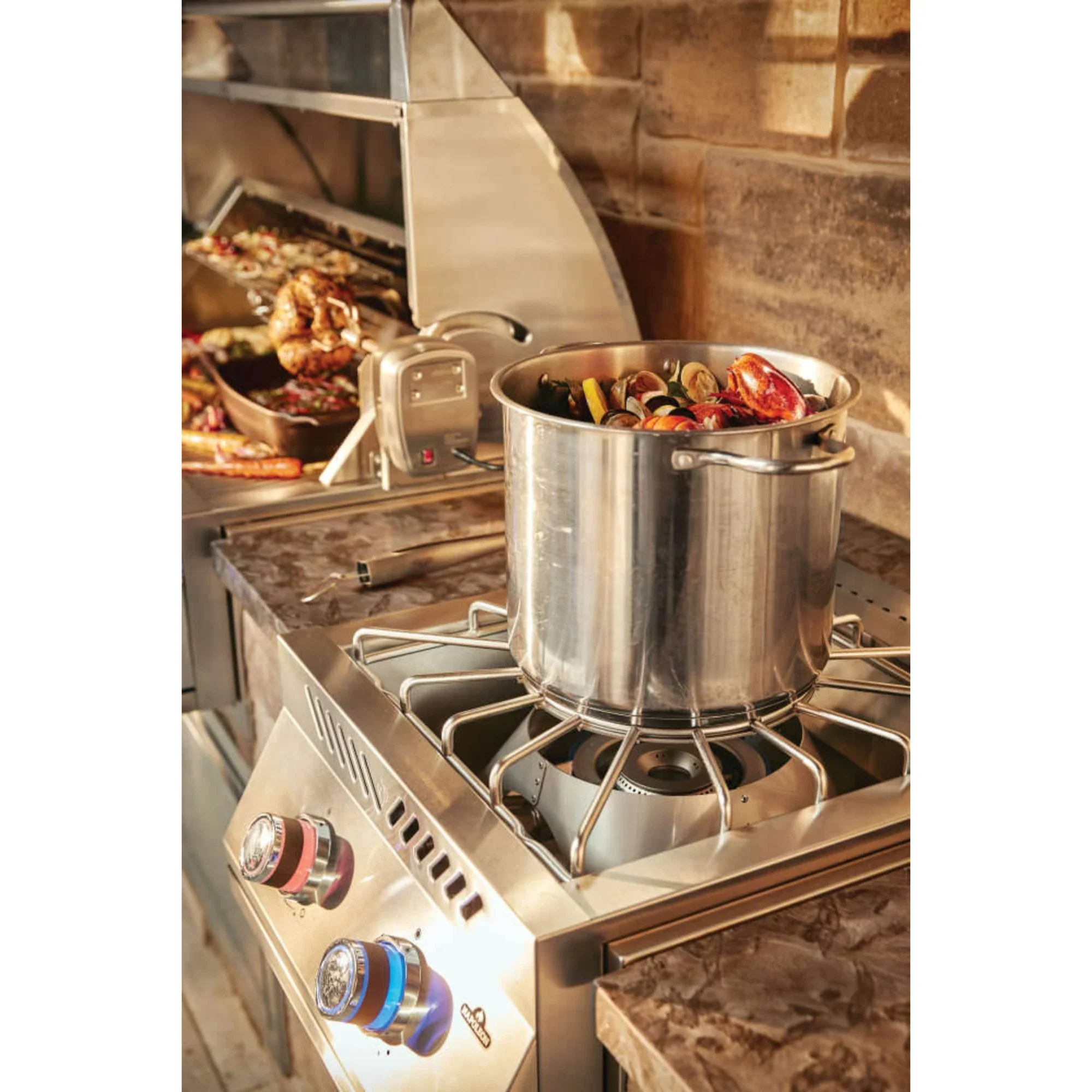 Napoleon Built-in 700 Series Power Burner with Stainless Steel Cover - Image 7