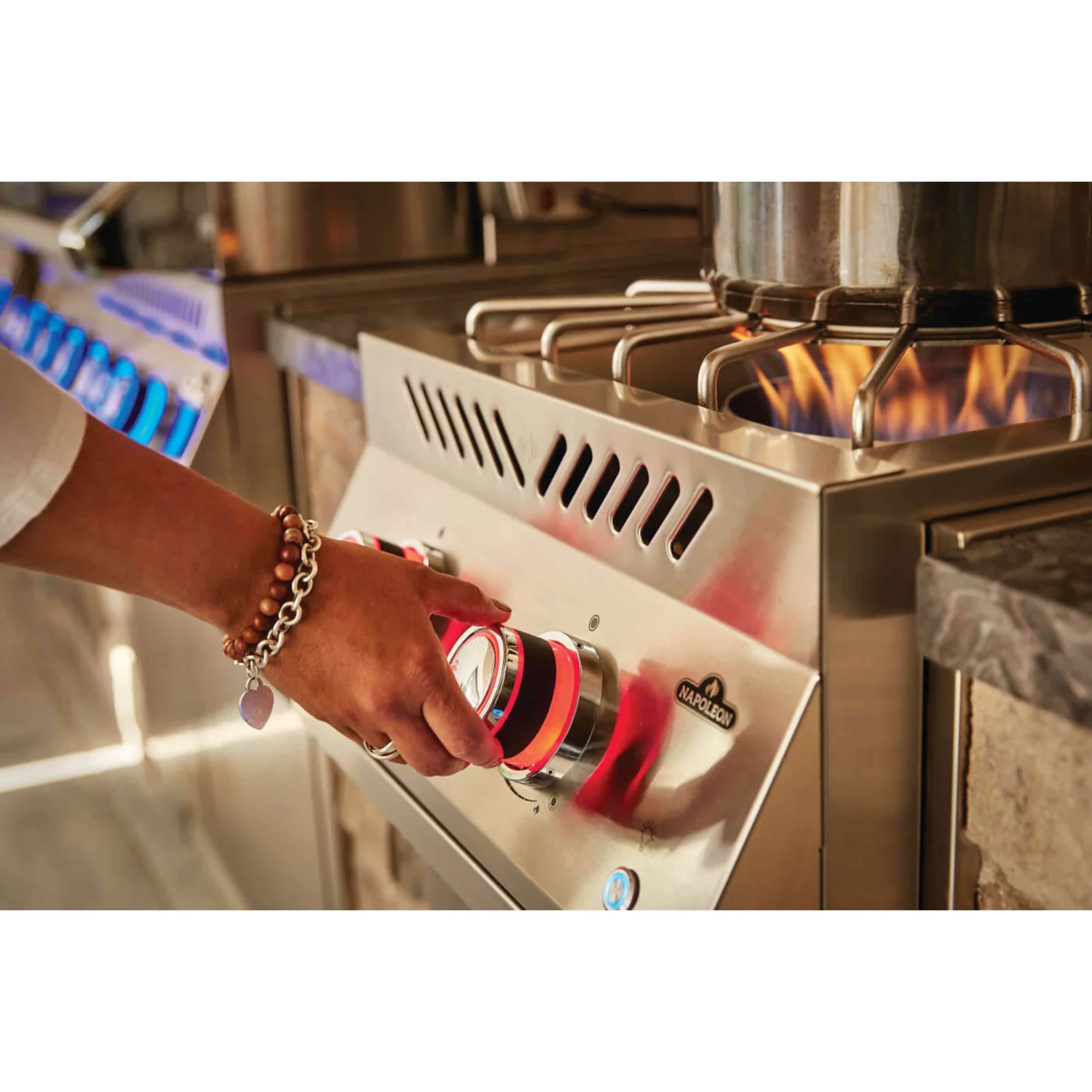 Napoleon Built-in 700 Series Power Burner with Stainless Steel Cover - Image 8