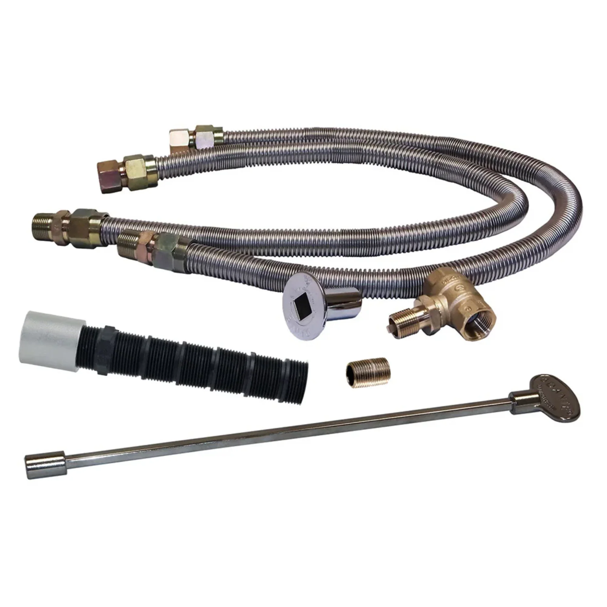Napoleon 12" Stainless Steel Gas Flex Connector & Shut Off (25/Carton)