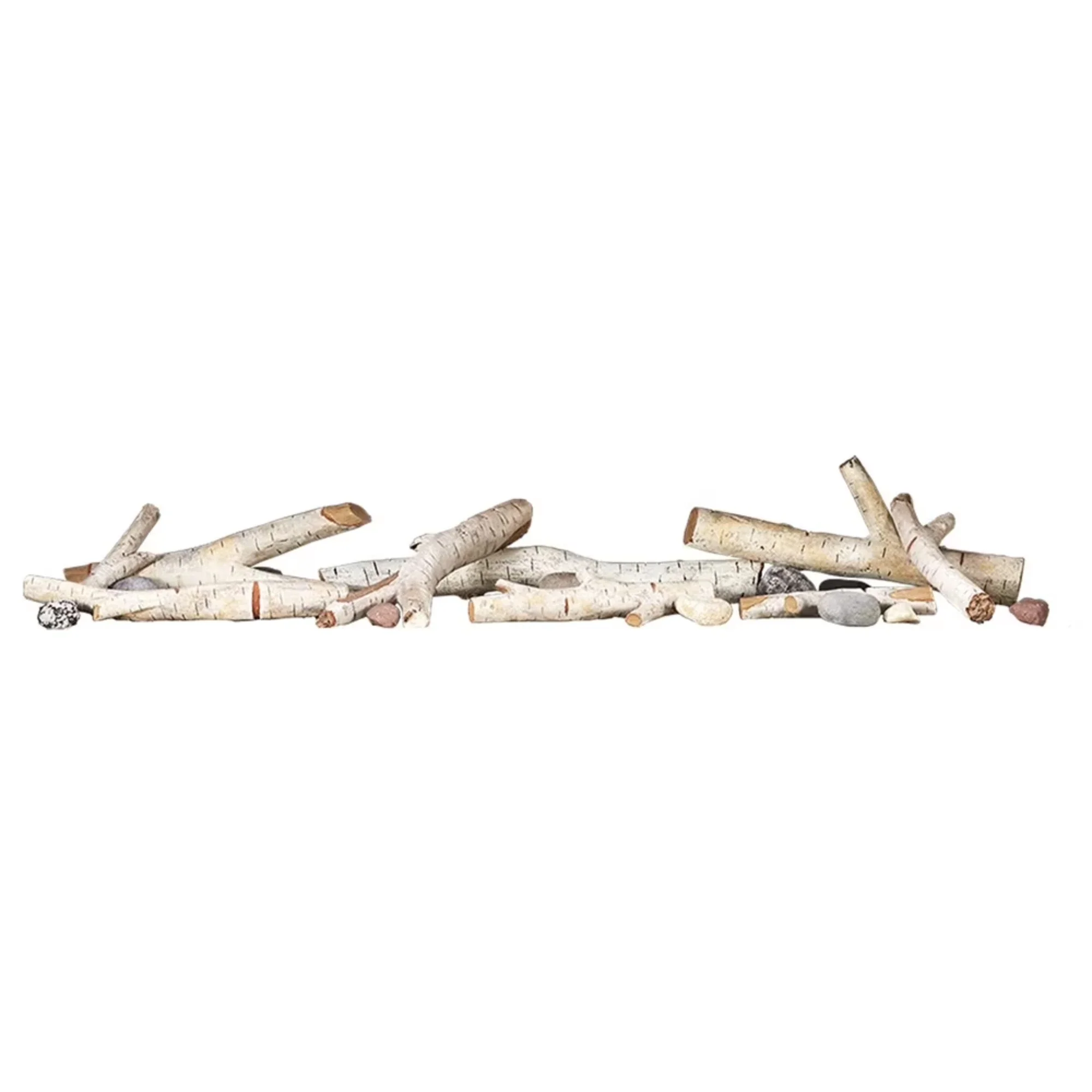 Napoleon Birch Log Kit with Rocks for Entice™ 60 - Image 2