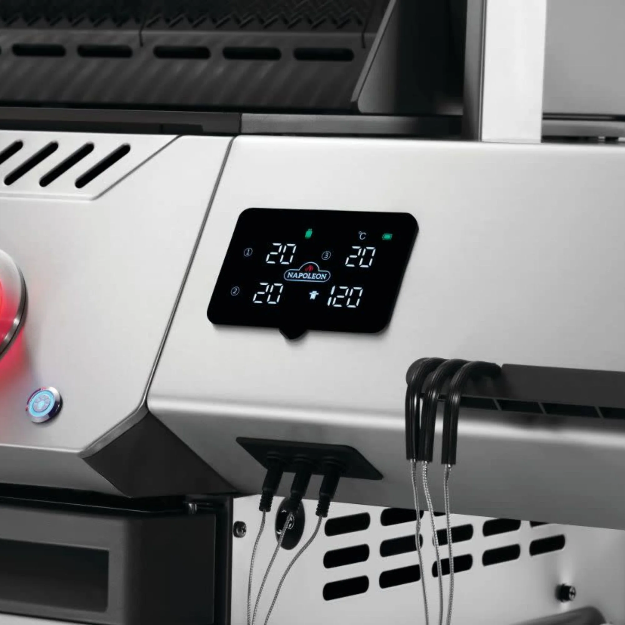 Napoleon New Prestige® 500 Connected RSIB Freestanding Gas Grill w/ Infrared Side and Rear Burner - Image 10
