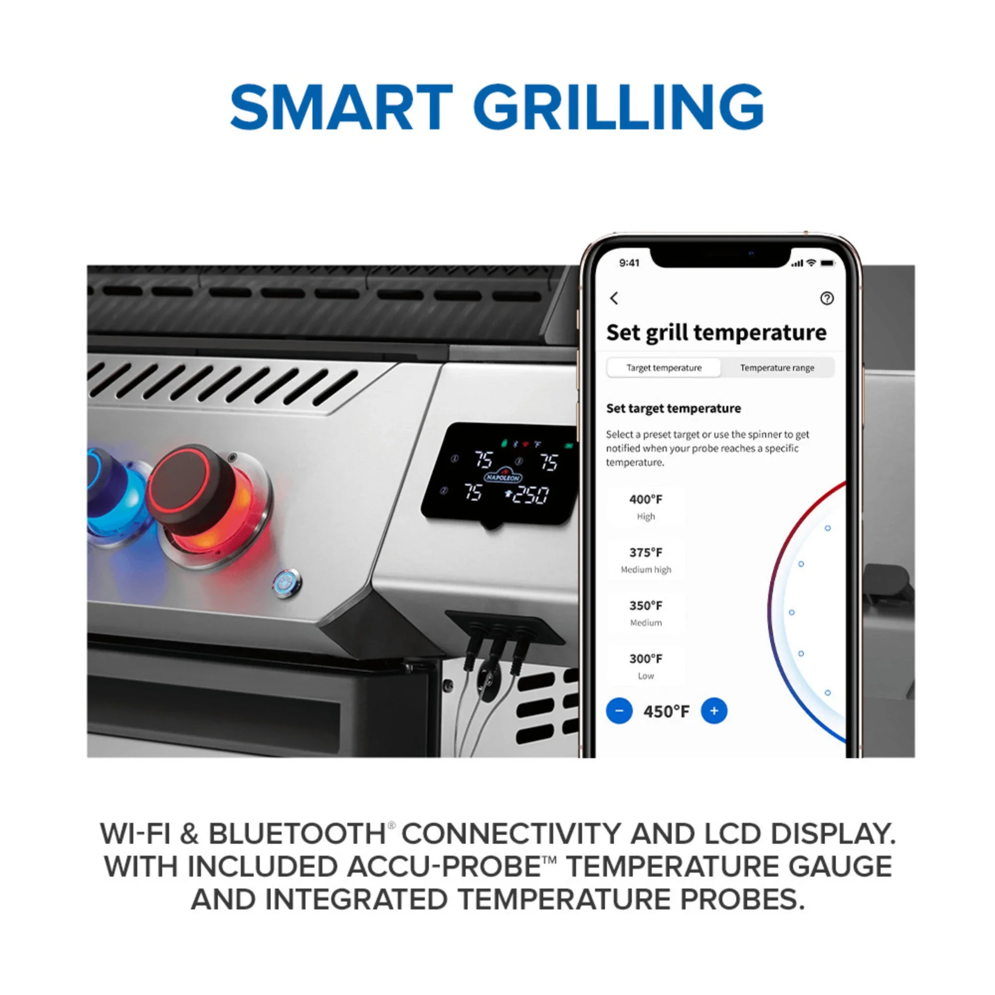 Napoleon New Prestige® 500 Connected RSIB Freestanding Gas Grill w/ Infrared Side and Rear Burner - Image 4