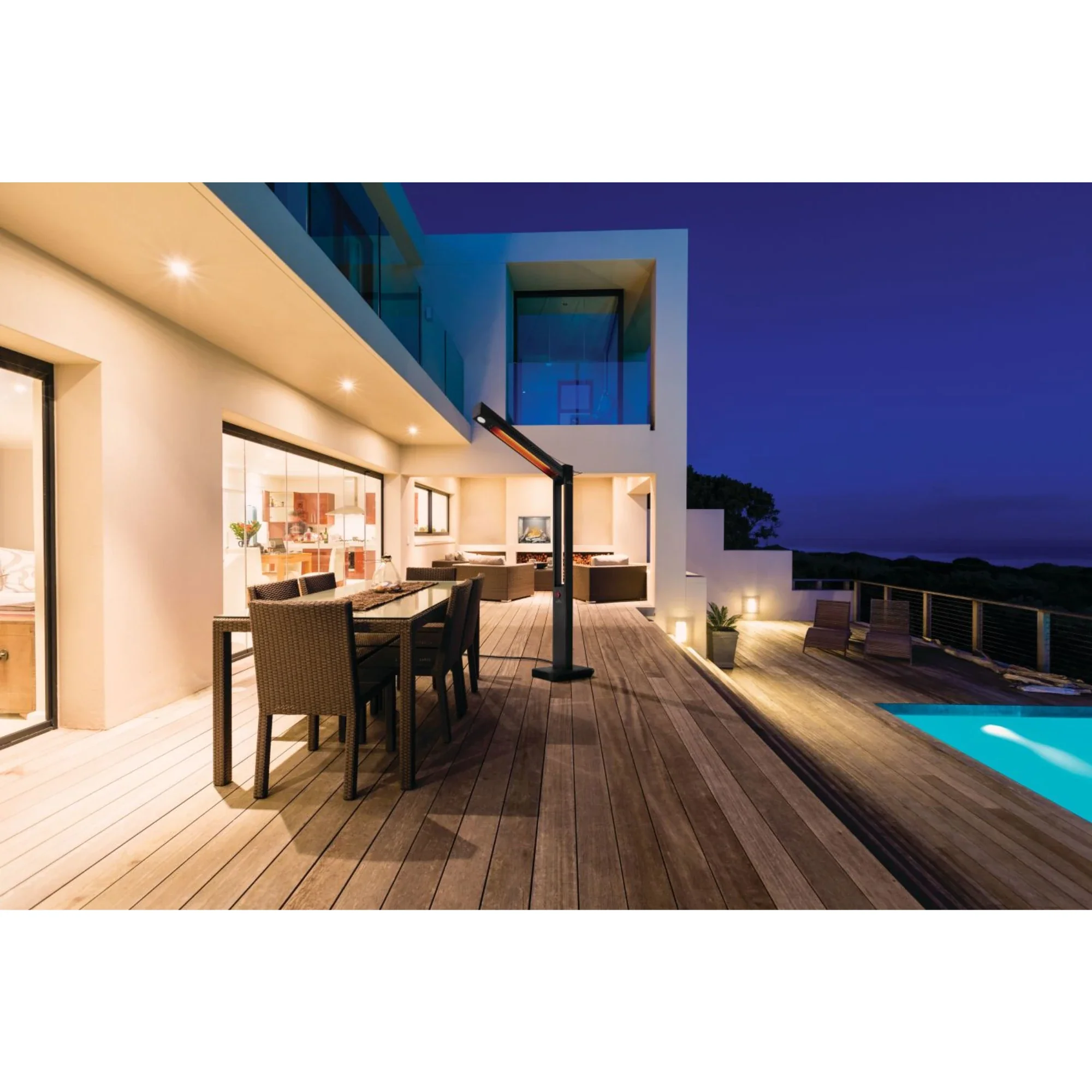 Napoleon Phantom Freestanding Outdoor Electric Infrared Heater - Image 2