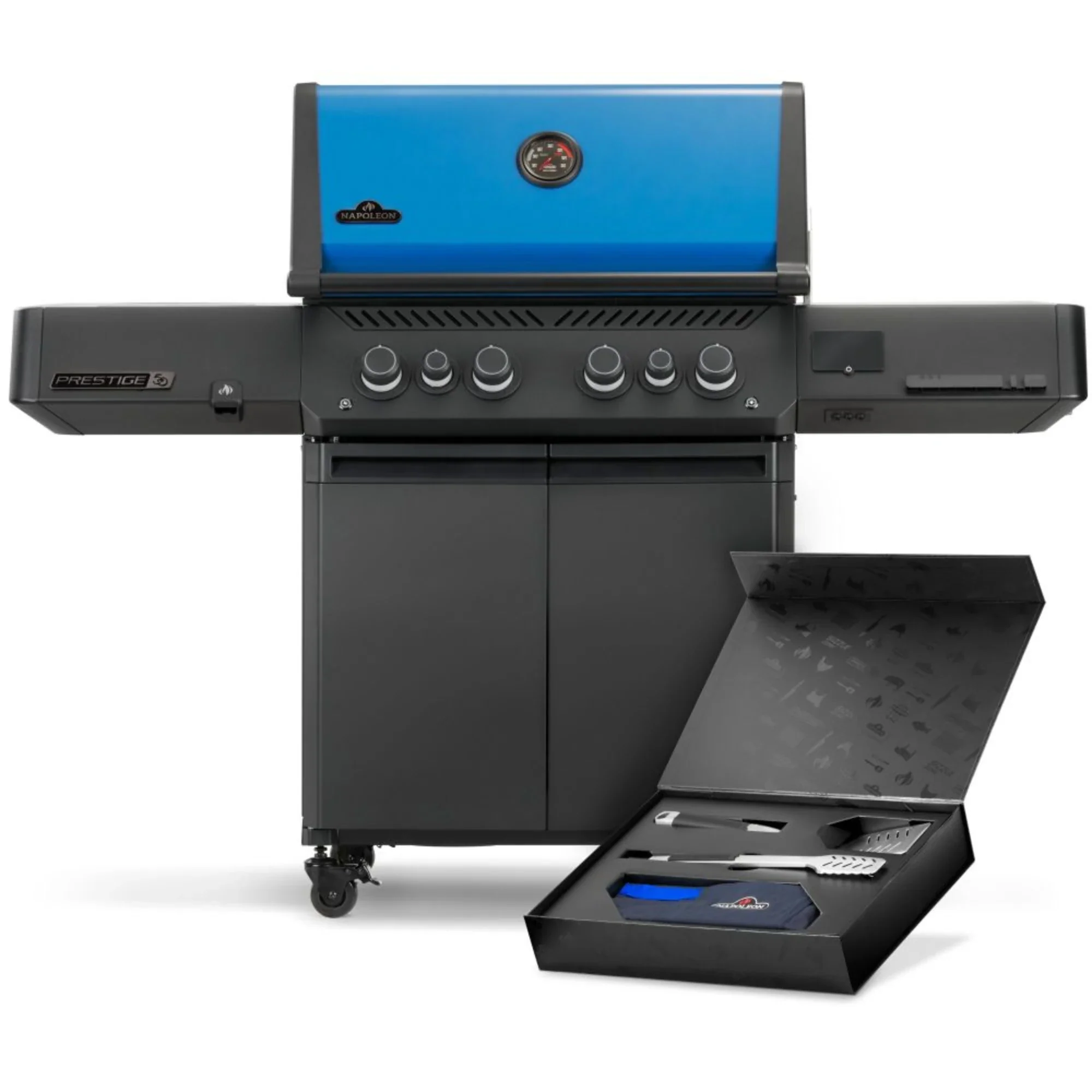 Napoleon Prestige 500 50th Anniversary Edition Propane Gas Grill w/ Infrared Side and Rear Burner