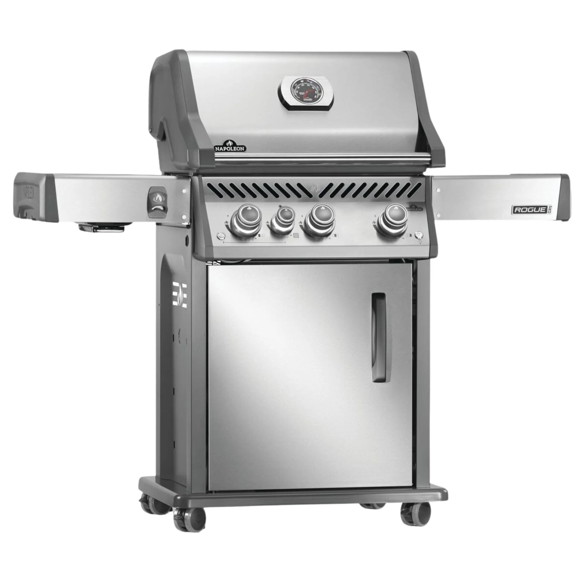 Napoleon Rogue® PRO 425 SIB Stainless Steel Freestanding Gas Grill w/ Infrared Side Burner - Image 4