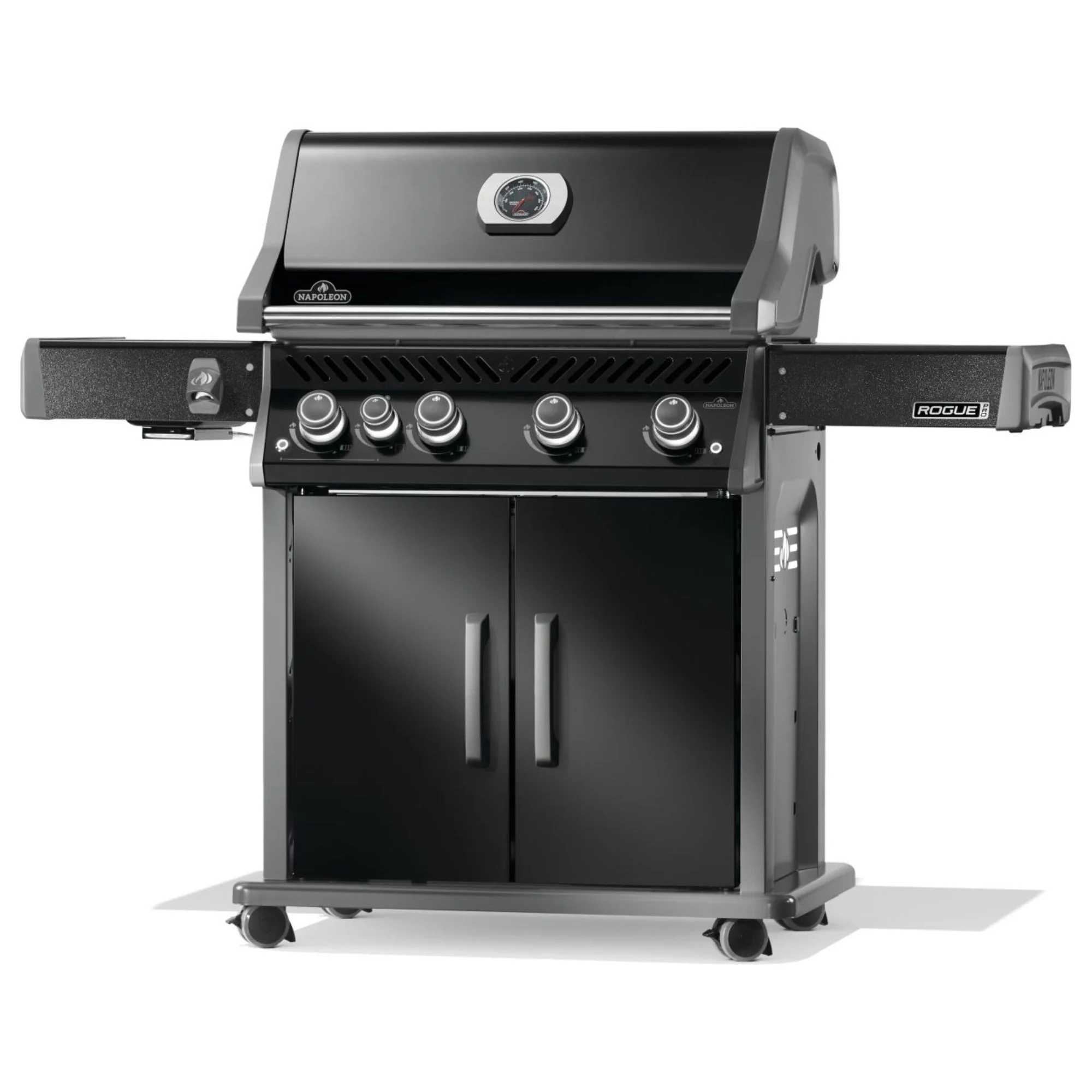 Napoleon Rogue® PRO 525 SIB Black Freestanding Gas Grill w/ Infrared Side Burner - Image 6