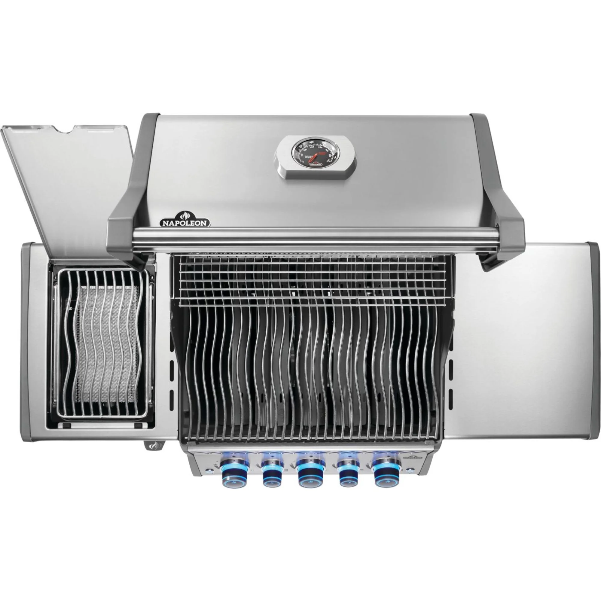 Napoleon Rogue® PRO-S 425 RSIB Freestanding Gas Grill w/ Infrared Side and Rear Burner - Image 8