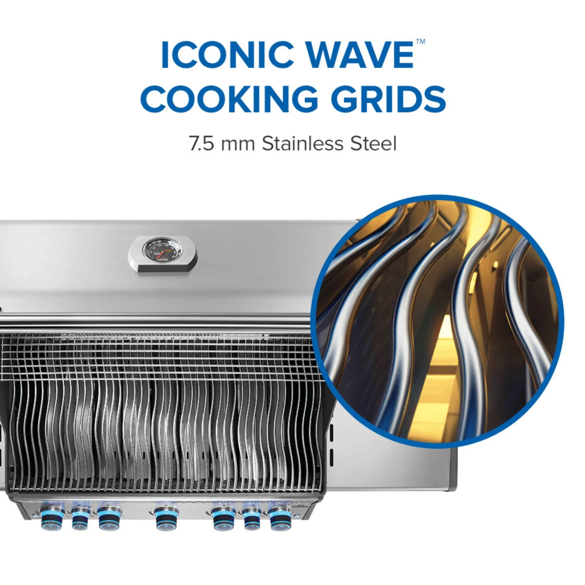 Napoleon Rogue® PRO-S 625 RSIB Gas Stainless Steel Grill with Infrared Side & Rear Burner - Image 6