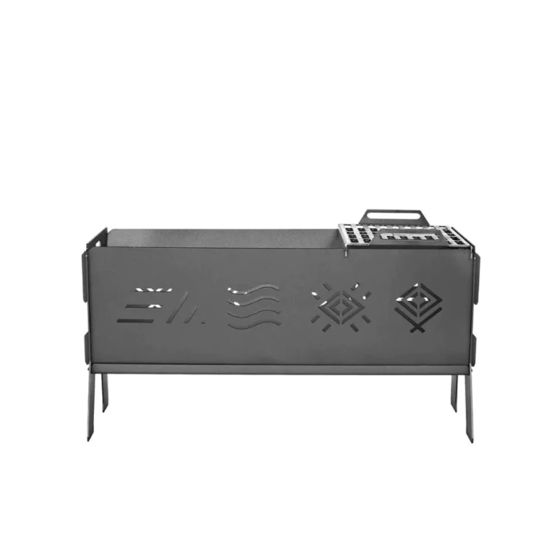 Nuke Huapi 70 Portable Argentine Wood Fire Firepit - Image 2