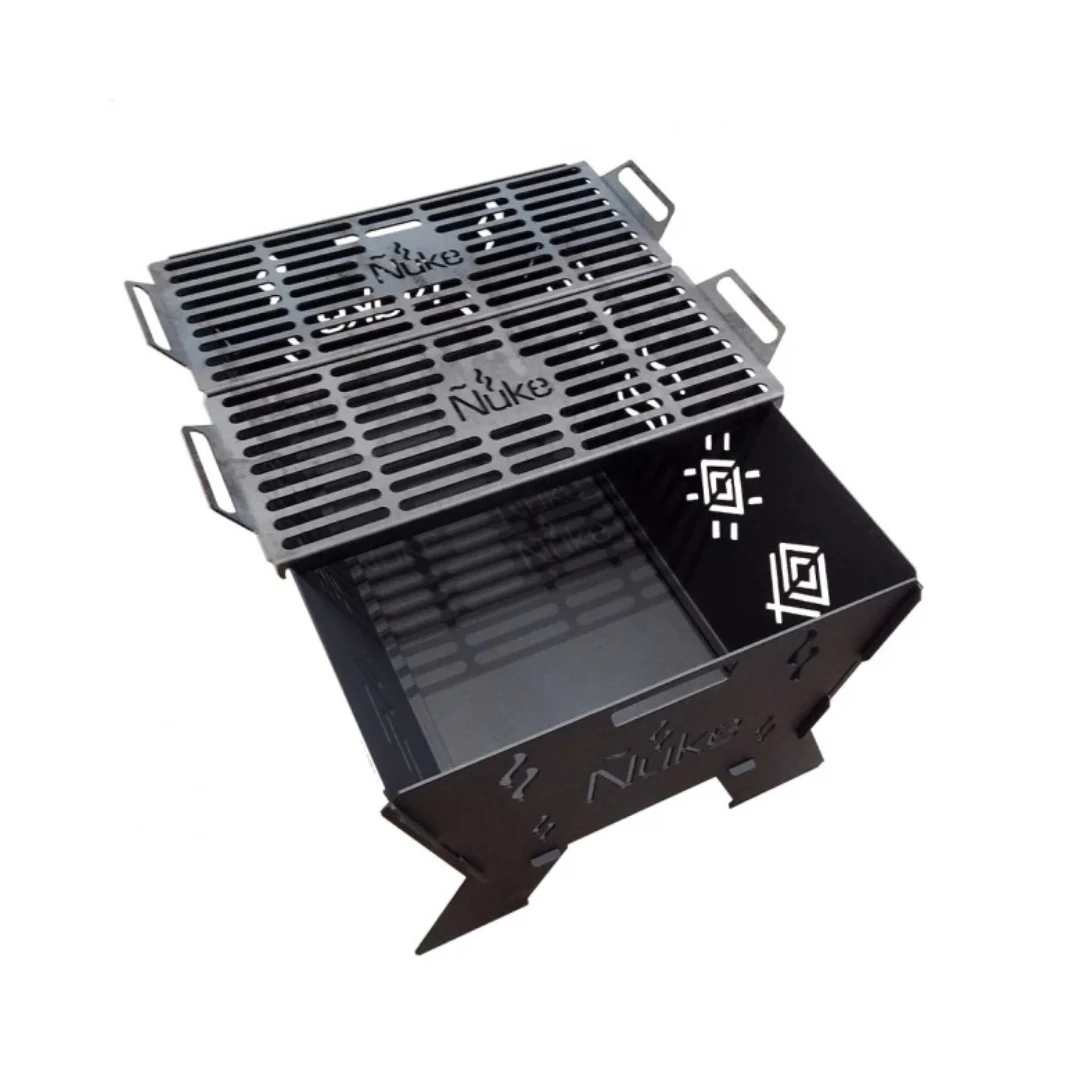 Nuke Huapi 70 Portable Argentine Wood Fire Firepit - Image 3