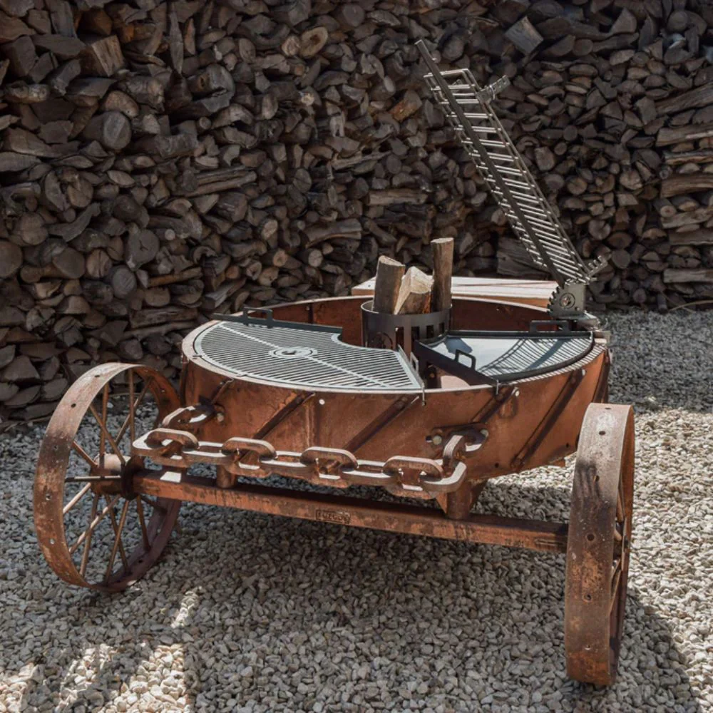 Fogues TX Odin Open Fire Argentine Wood and Charcoal Grill - Image 4