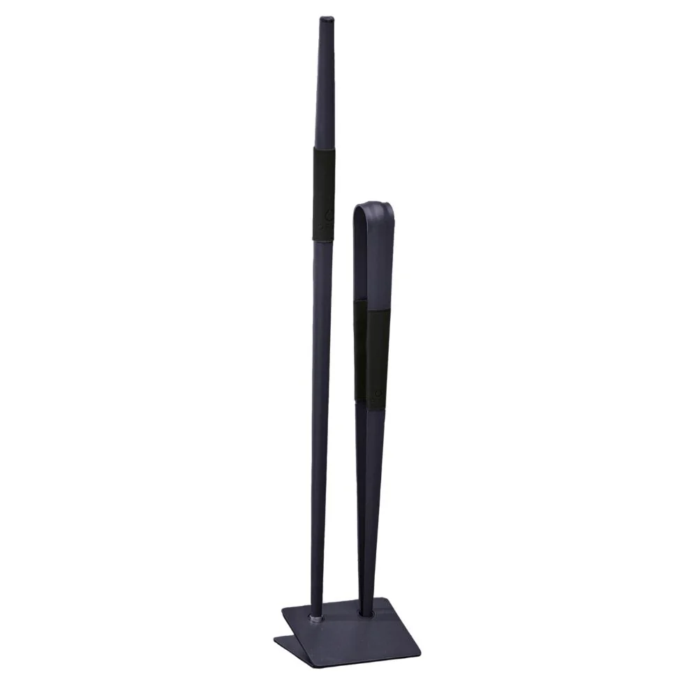 OFYR OA-BB Black Buffadoo Set, Blowpipe & Steel Tongs