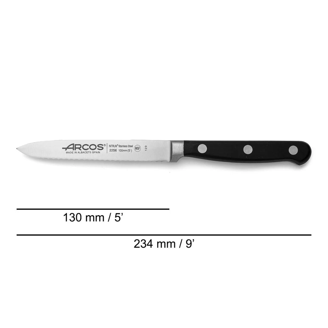 Arcos Opera Series 5" Serrated Utility Knife - Image 2