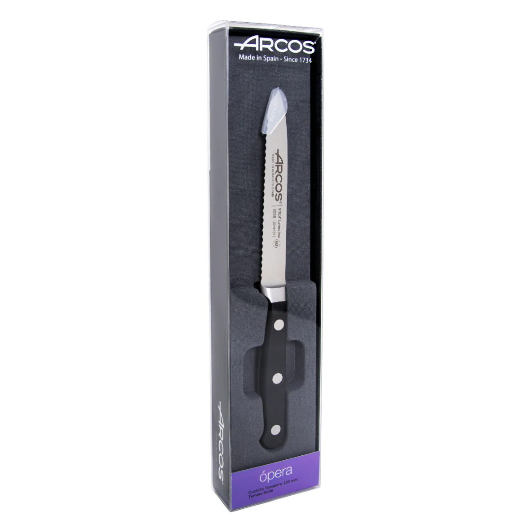 Arcos Opera Series 5" Serrated Utility Knife - Image 6