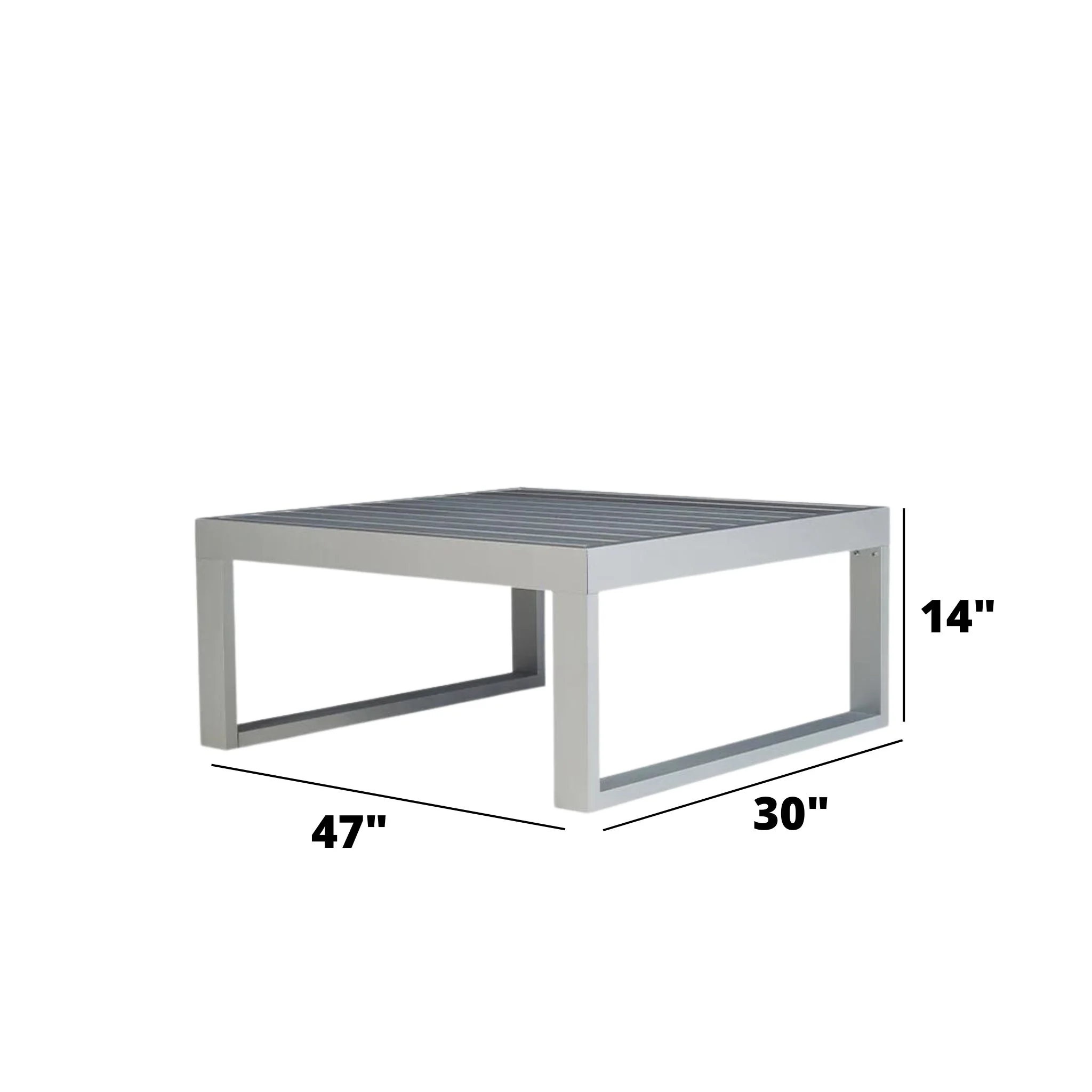 Pampa Living Andes Coffe Table 47"x30"x14" - Image 3