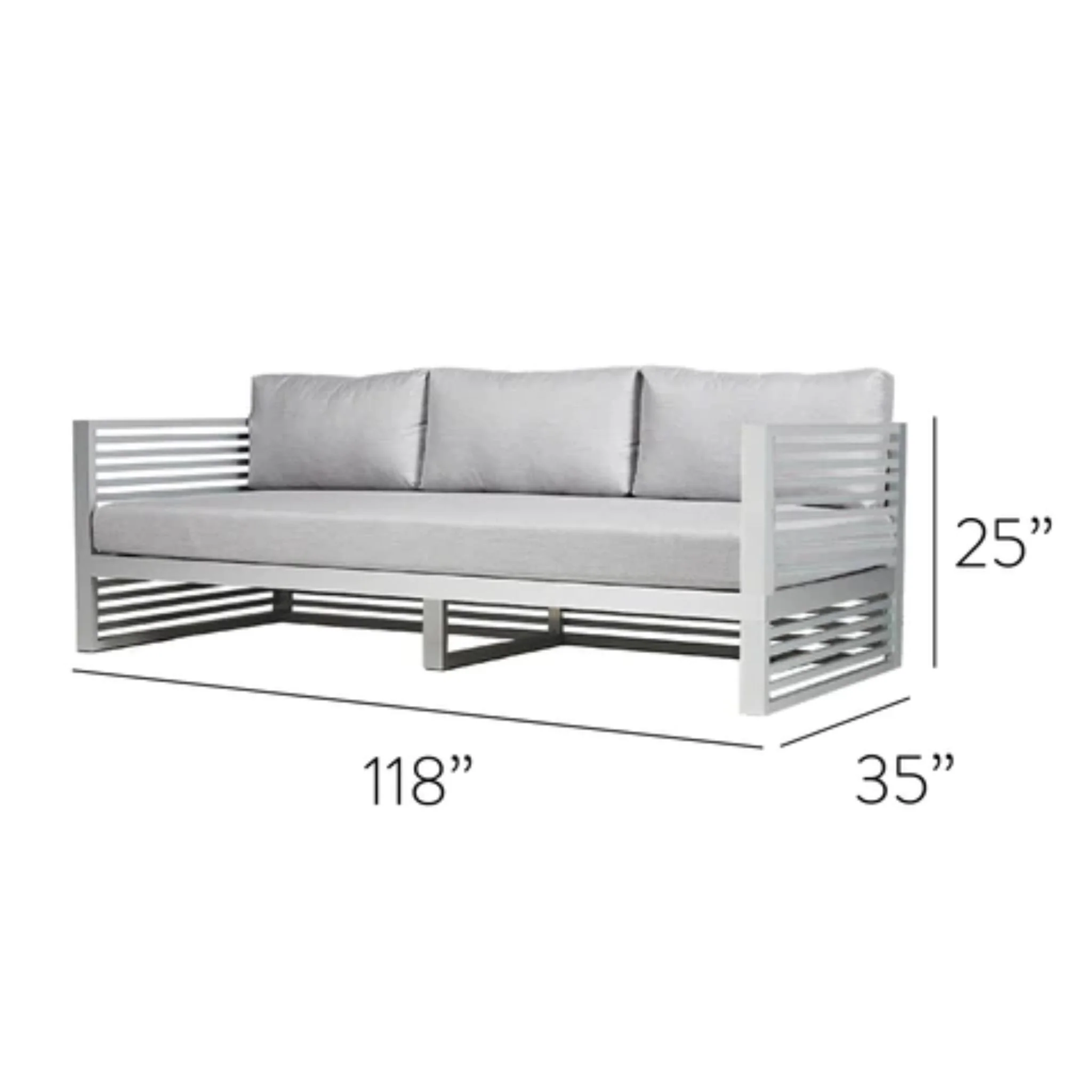 Pampa Living Iguazu 6 Seat Outdoor Sofa - Image 3