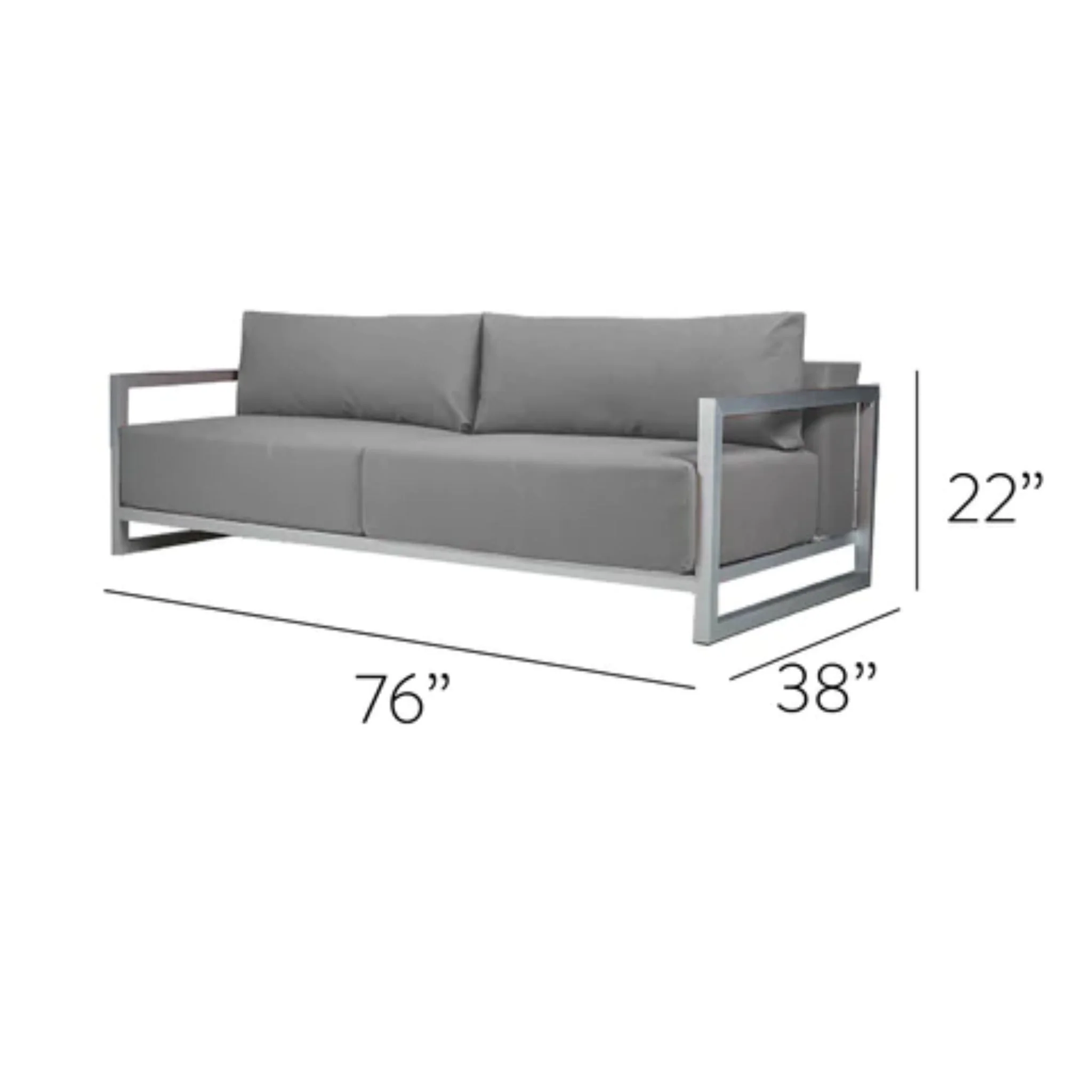Pampa Living Patagonia 4 Seat Sofa - Image 3
