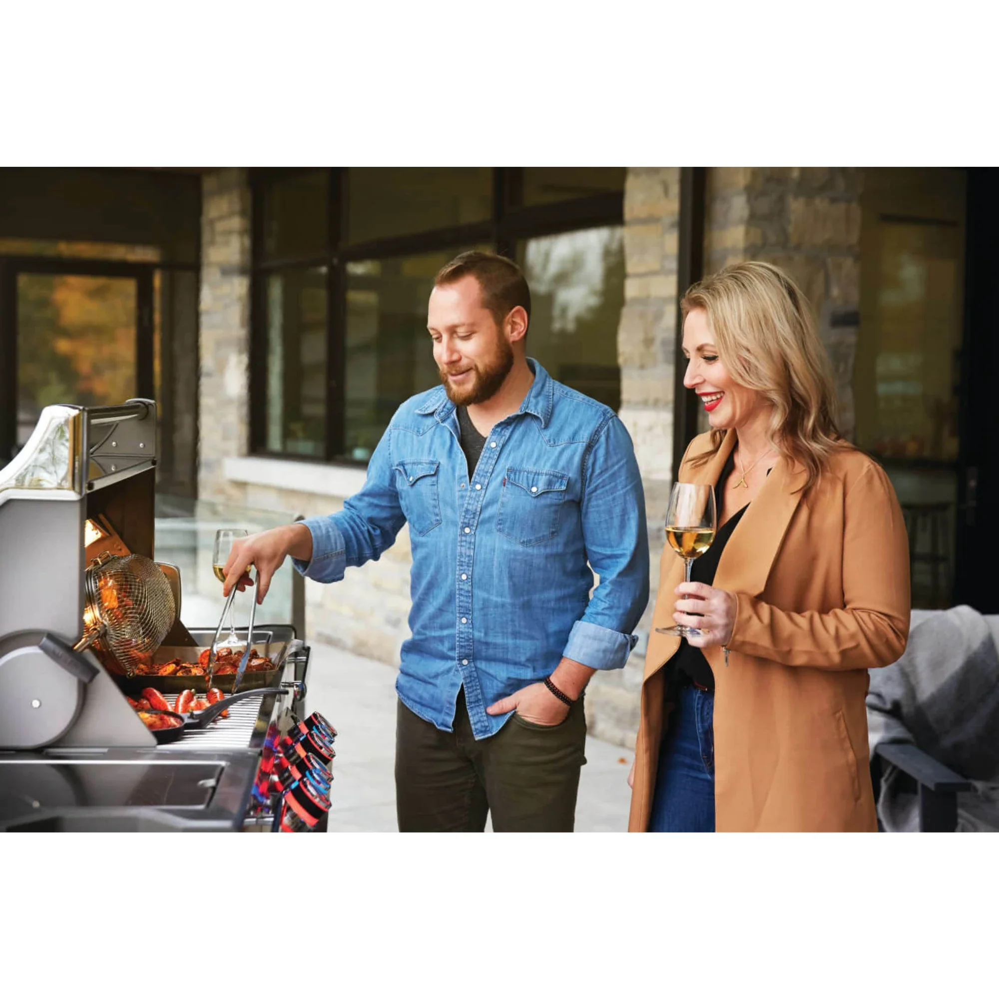Napoleon Prestige PRO™ 500 RSIB Freestanding Gas Grill with Infrared side and Rear Burners - Image 7