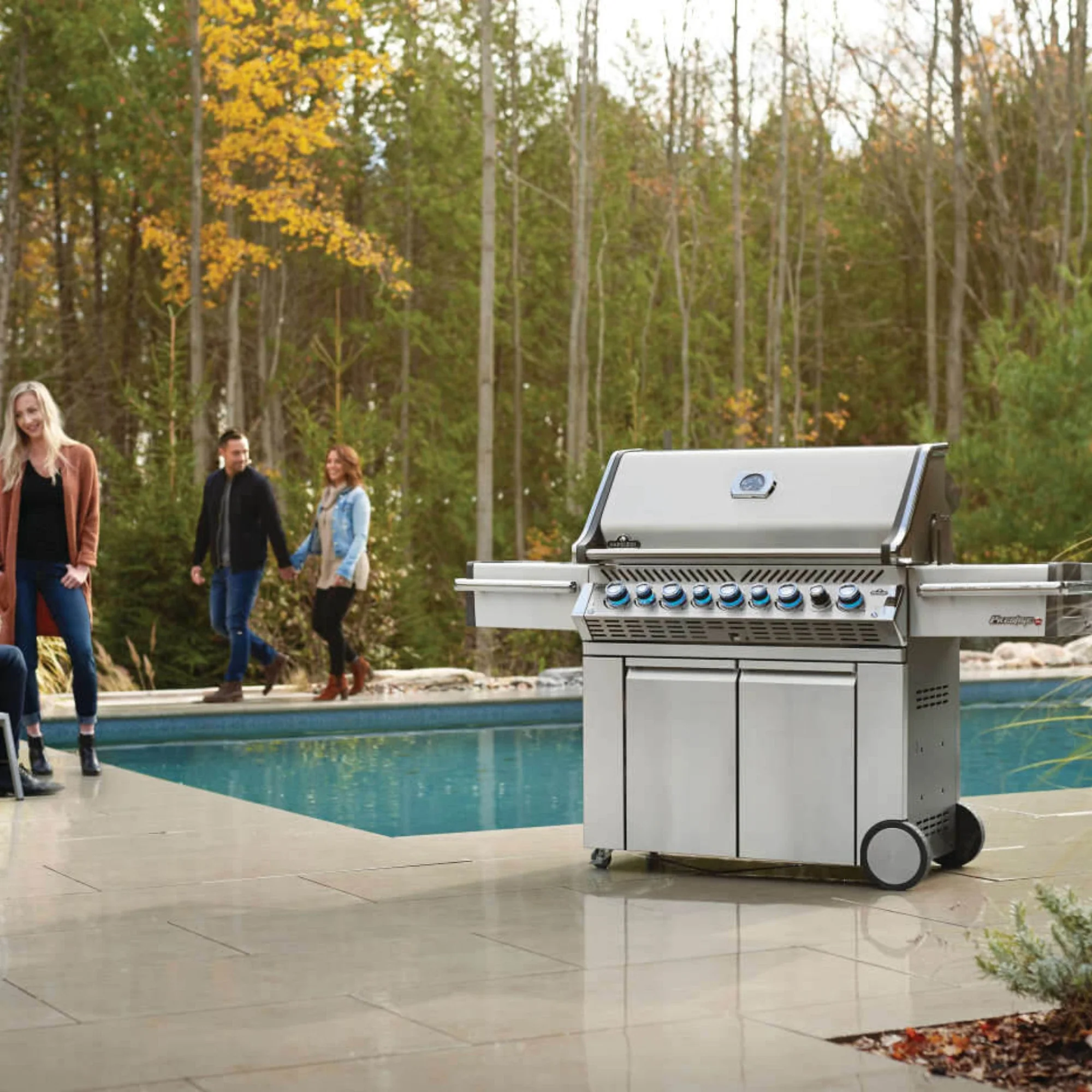 Napoleon Prestige PRO™ 665 RSIB Freestanding Gas Grill with Infrared side and Rear Burner - Image 5