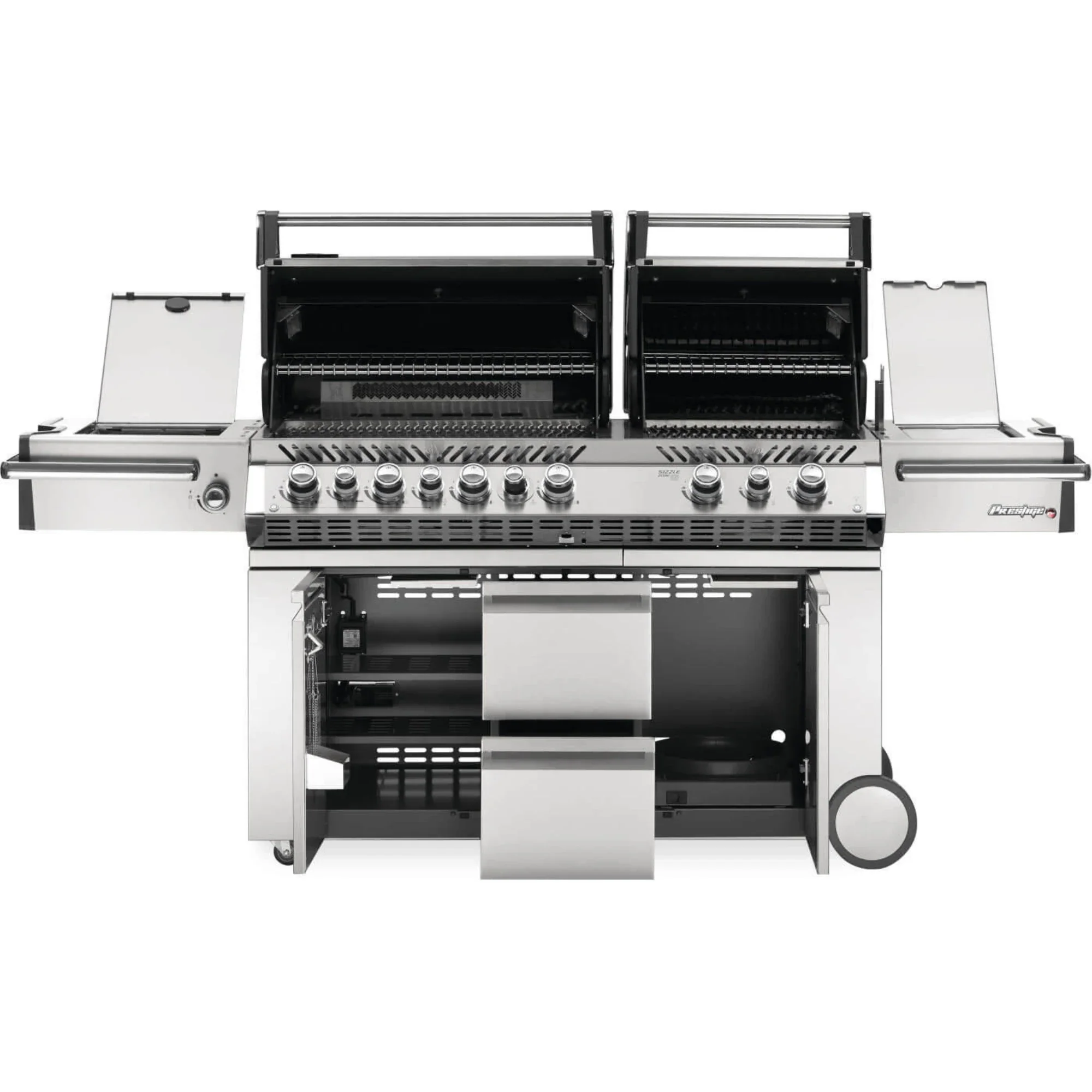 Napoleon Prestige PRO™ 825 RSBI Premium Freestanding Gas Grill with Power Side Burner, Infrared Rear & Bottom Burners - Image 4