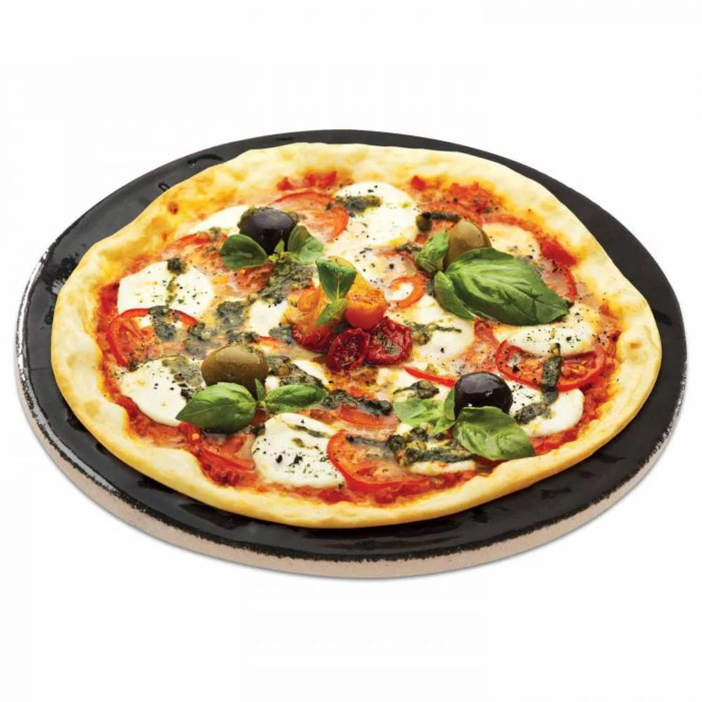 Primo PG00338 Porcelain Glazed Pizza Baking Stone, 16-Inch Diameter - Image 2