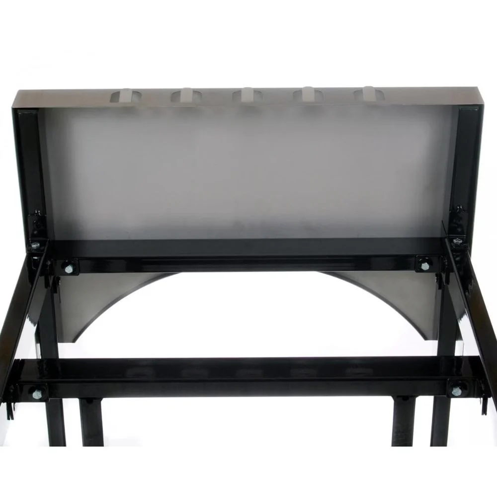 Primo PG00370 Steel Cart With Stainless Steel Side Tables For Oval XL / Oval Large - Image 4