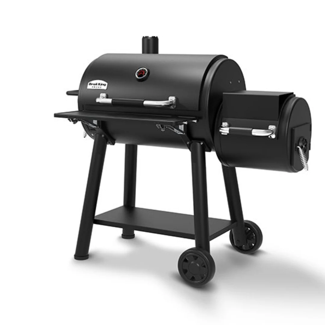 Broil King Regal Offset 500 Freestanding Charcoal Smoker - Image 3