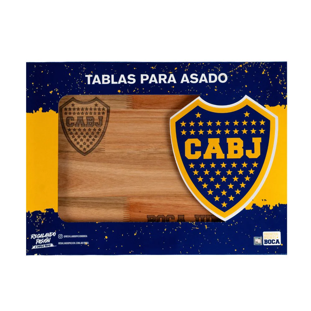 Regalando Pasion "Boca Juniors" Medium Wooden Cutting Board - Image 3