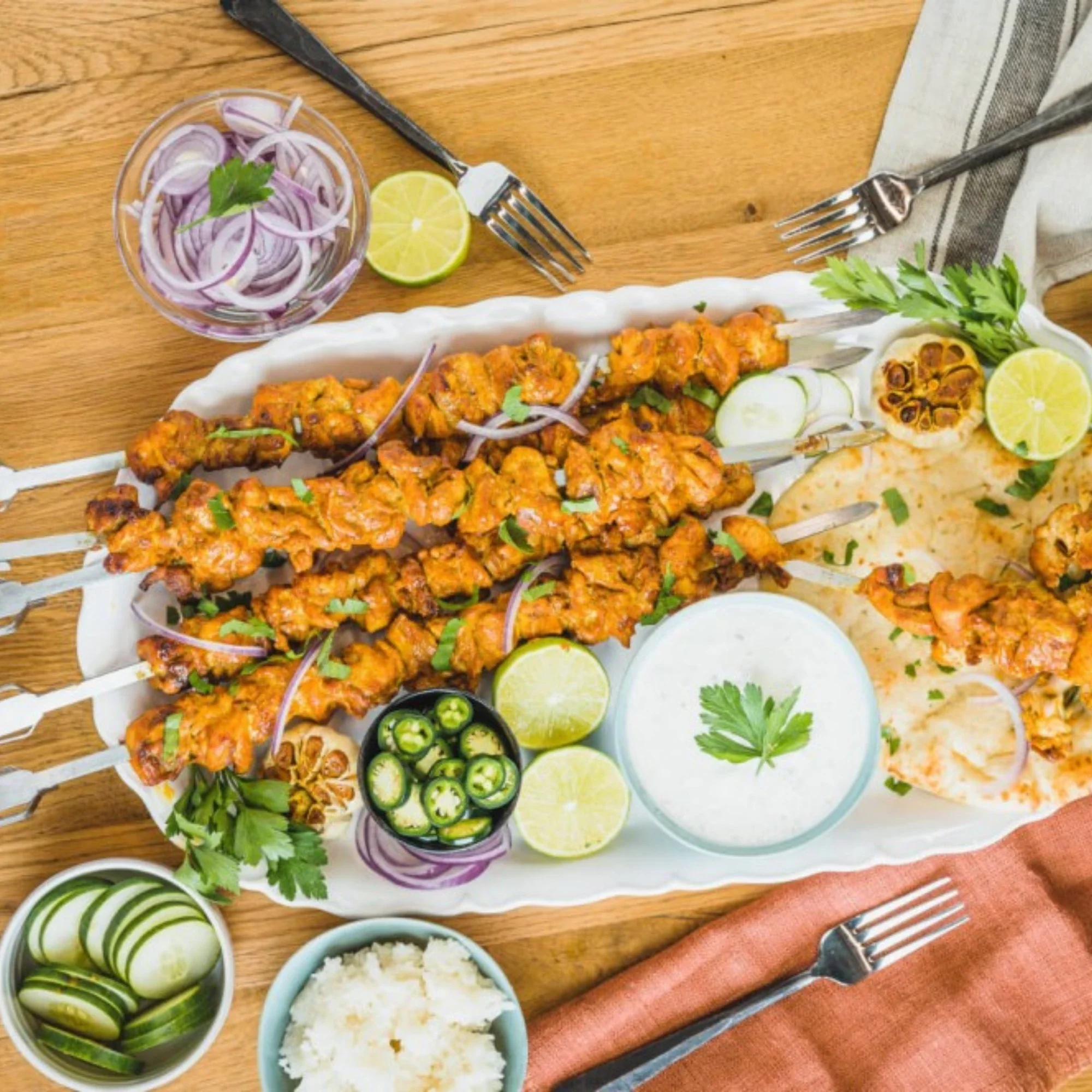 Napoleon 64008 Rotisserie Shish-Kebab Skewer Set - Image 10