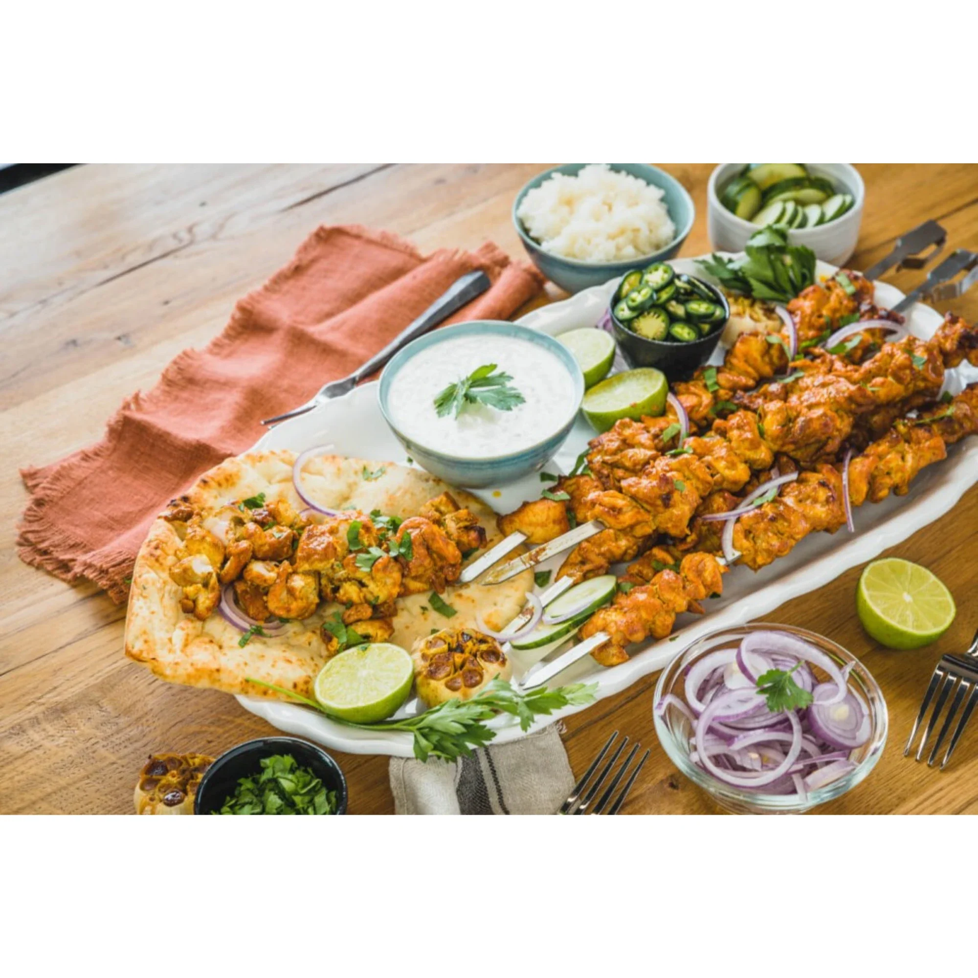 Napoleon 64008 Rotisserie Shish-Kebab Skewer Set - Image 8