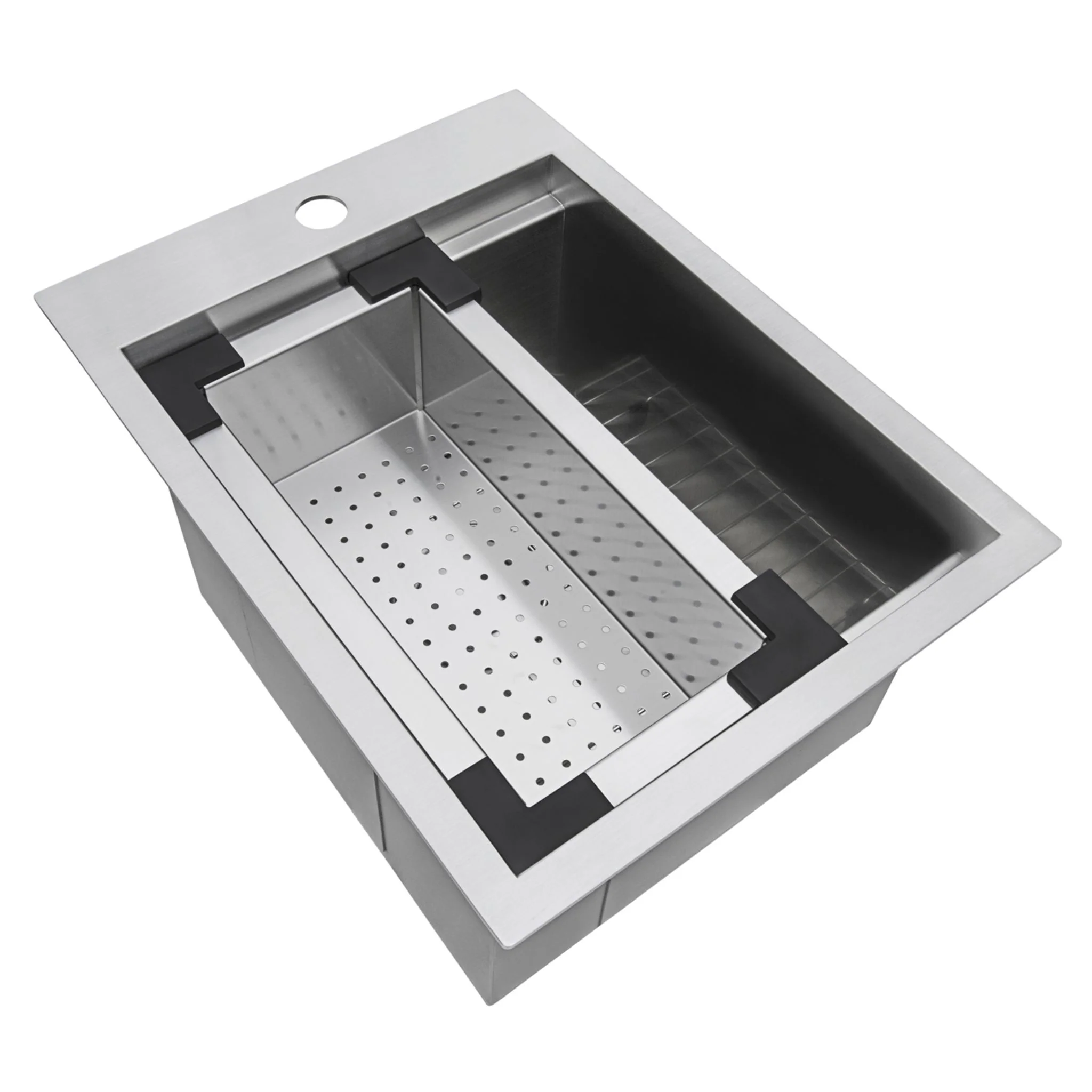 Ruvati Merino RVQ5210 15 x 20 inch Outdoor Sink Stainless Steel - Image 6
