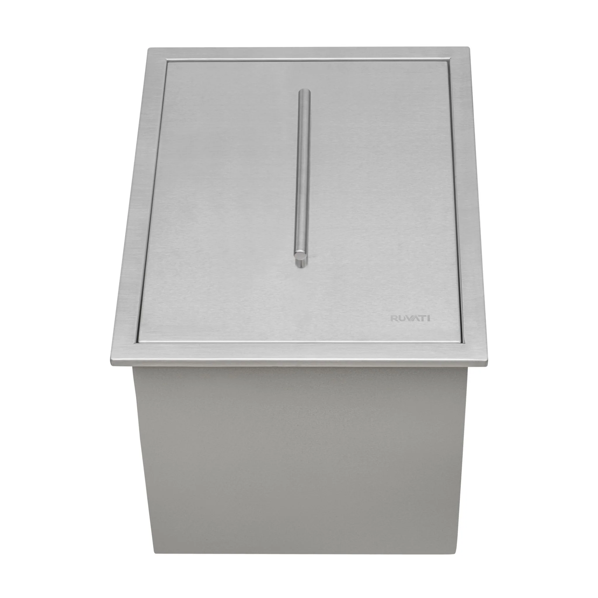 Ruvati Merino RVQ6215 15 x 20 inch Insulated Ice Chest Sink Stainless Steel - Image 2