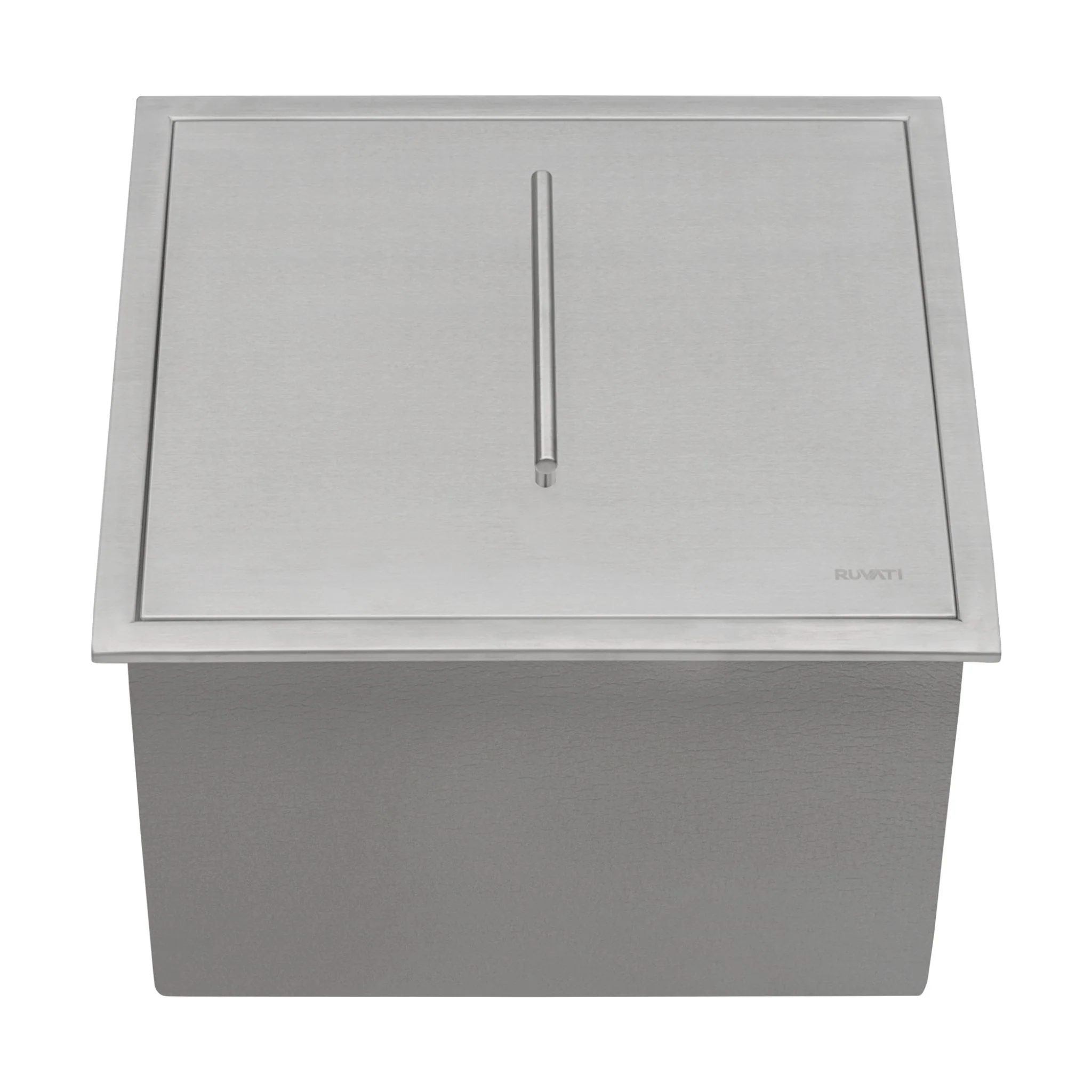 Ruvati Merino RVQ6221 21 x 20 inch Insulated Ice Chest Sink Stainless Steel
