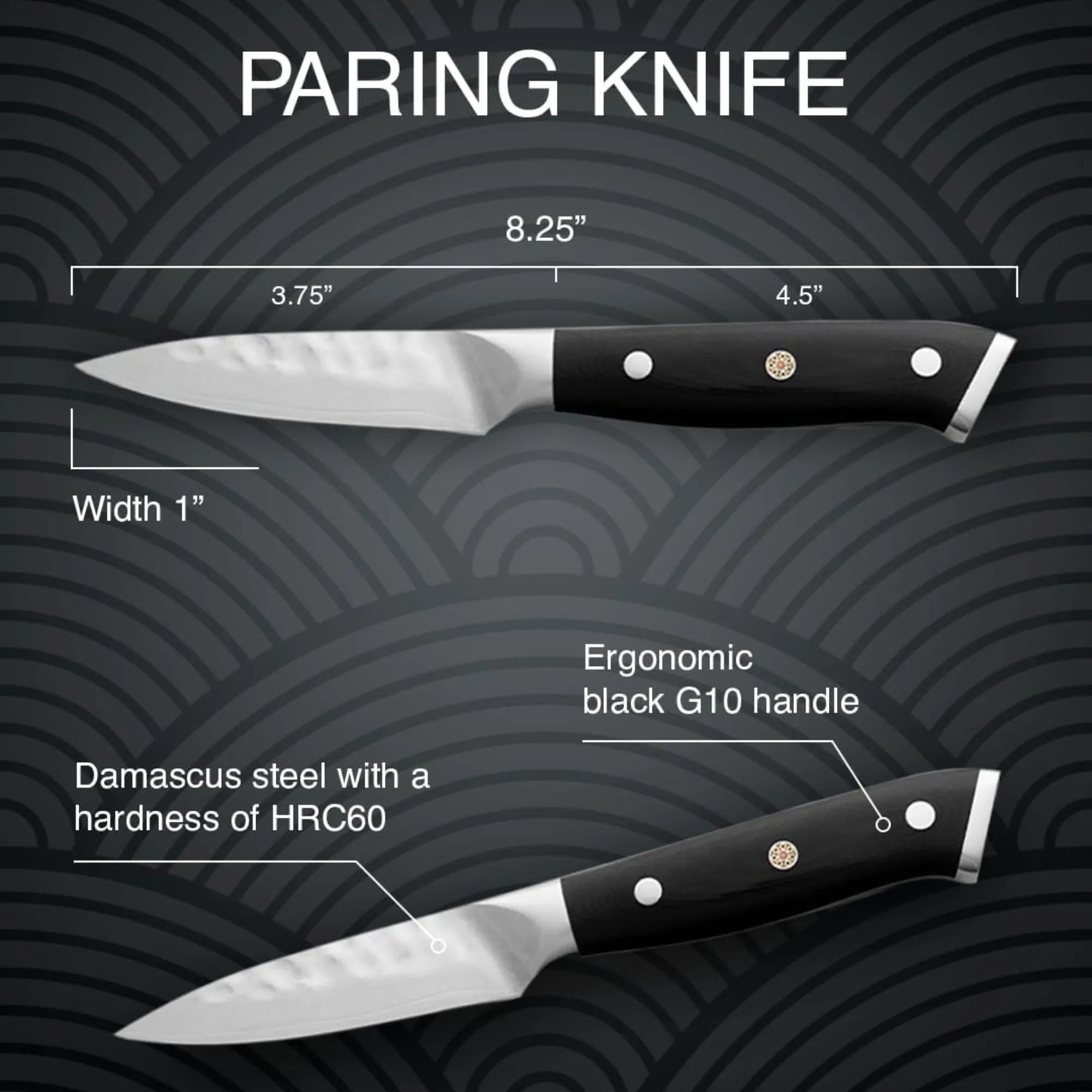 Solblade Origin Series 3.75-Inch Paring Knife - Image 5