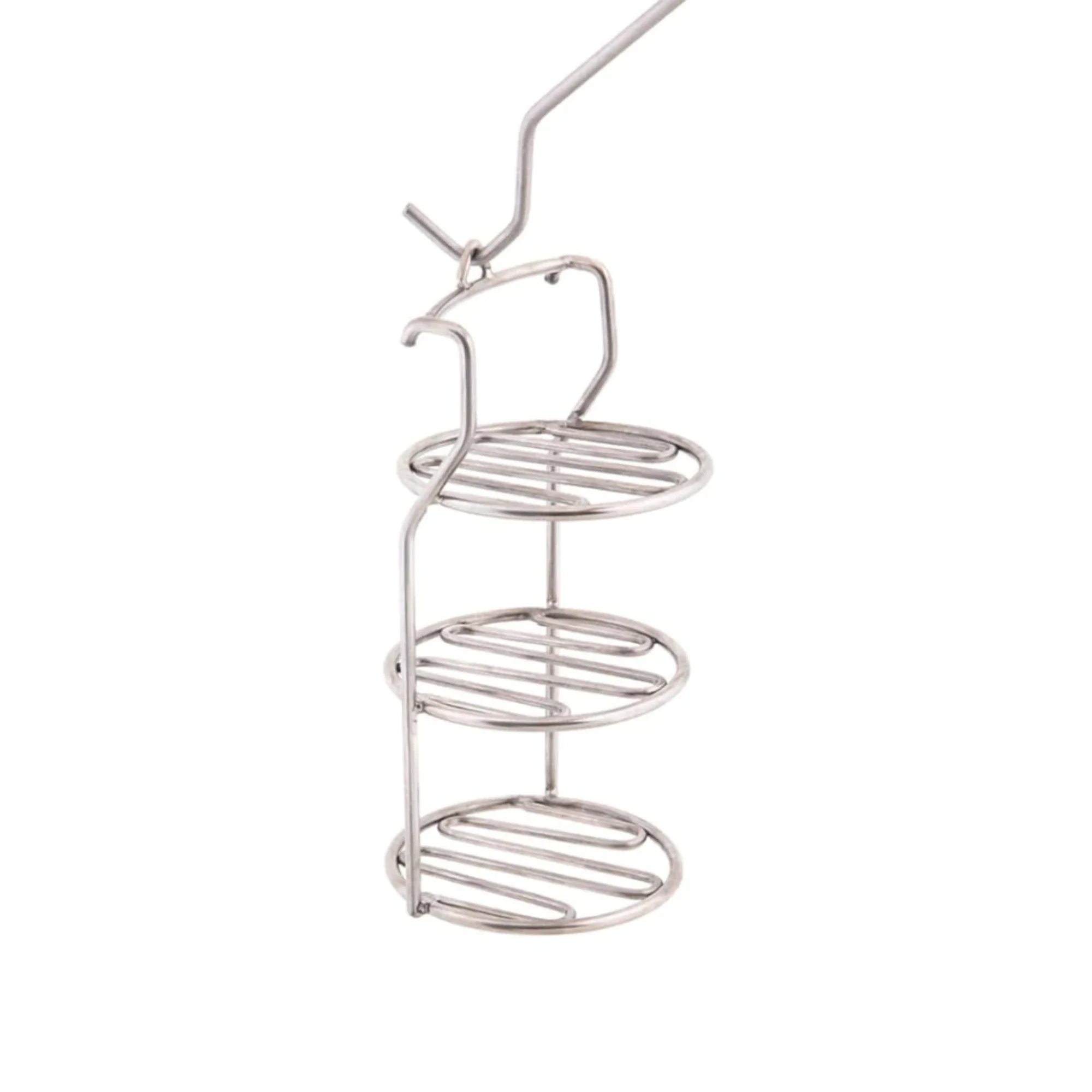 Steak & Beer Large 3-Tier Stainless Steel Multi-Purpose Grill Rack for Roasting Barrels