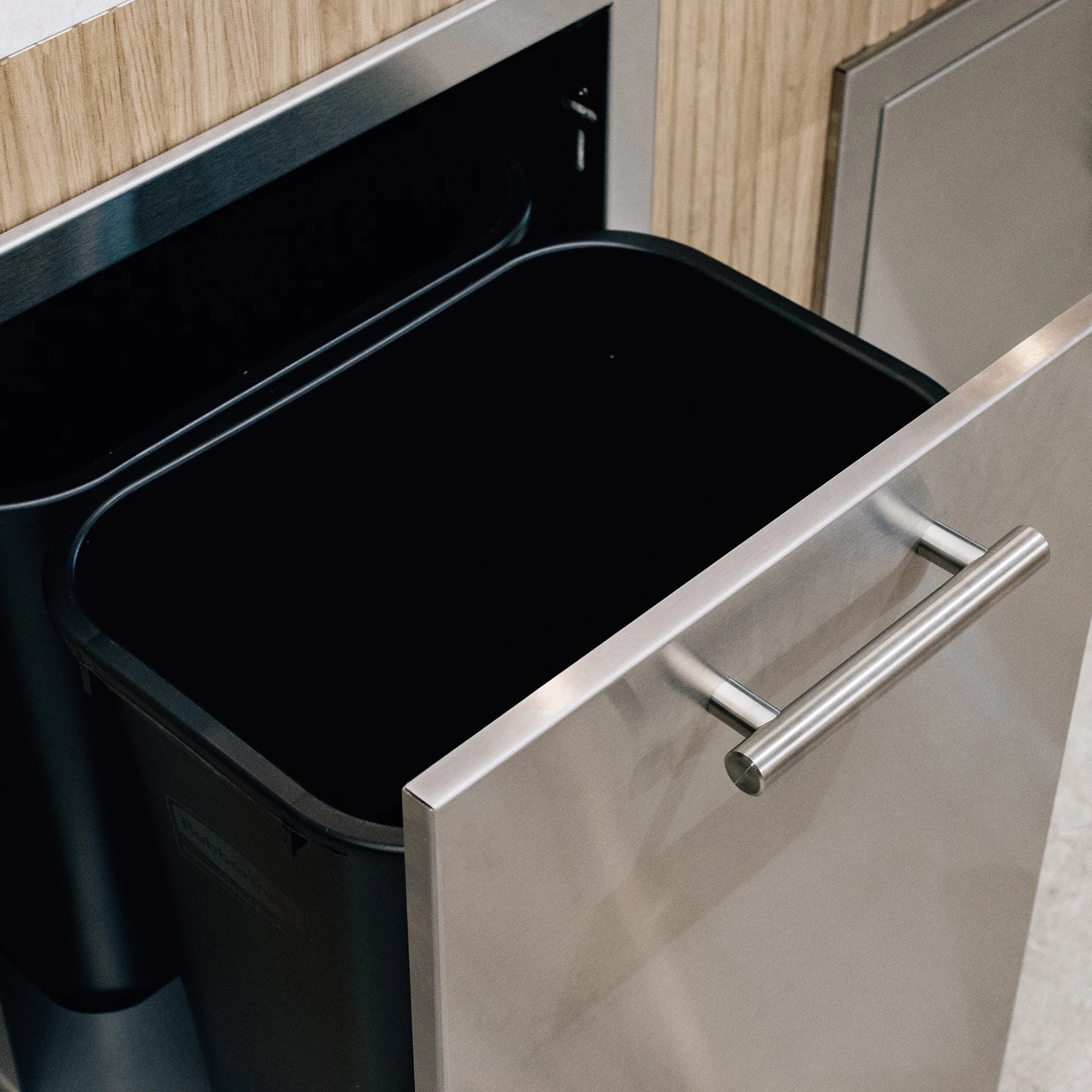 Summerset 20-Inch 2-Bin Trash/Recycling Drawer - Image 2