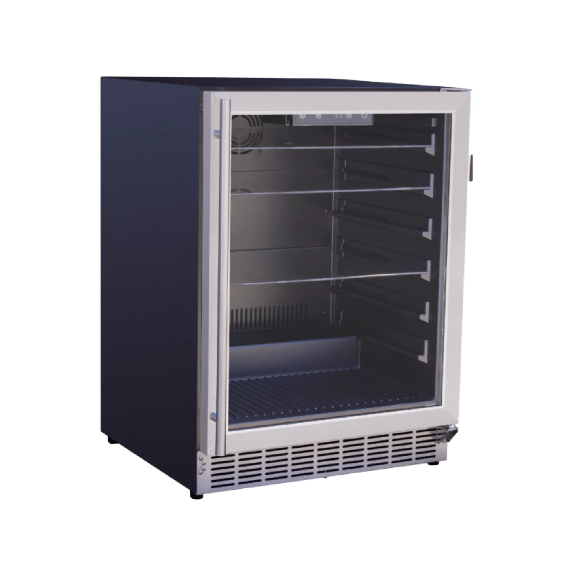 Summerset 24-Inch 5 Cu. Outdoor Compact Refrigerator w/ Glass Door - Image 5