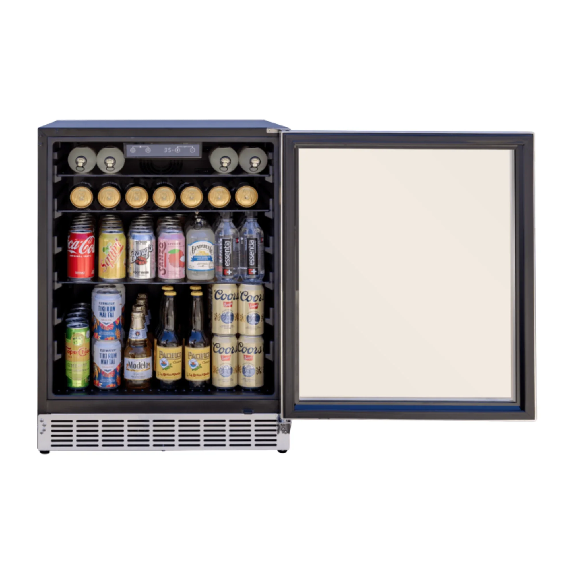 Summerset 24-Inch 5 Cu. Outdoor Compact Refrigerator w/ Glass Door - Image 6