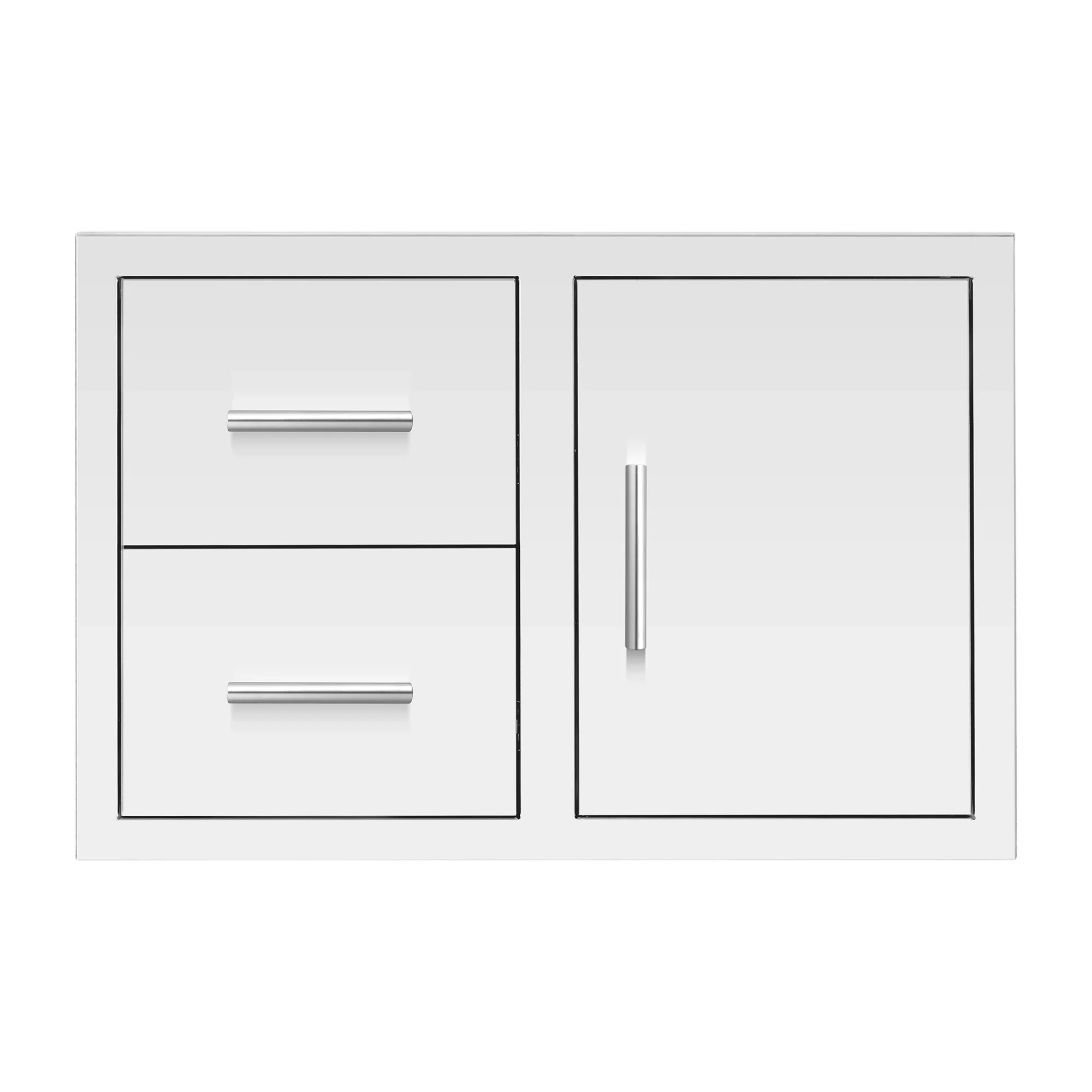 Summerset 33-Inch 2-Drawer & Door Combo w/ Masonry Frame